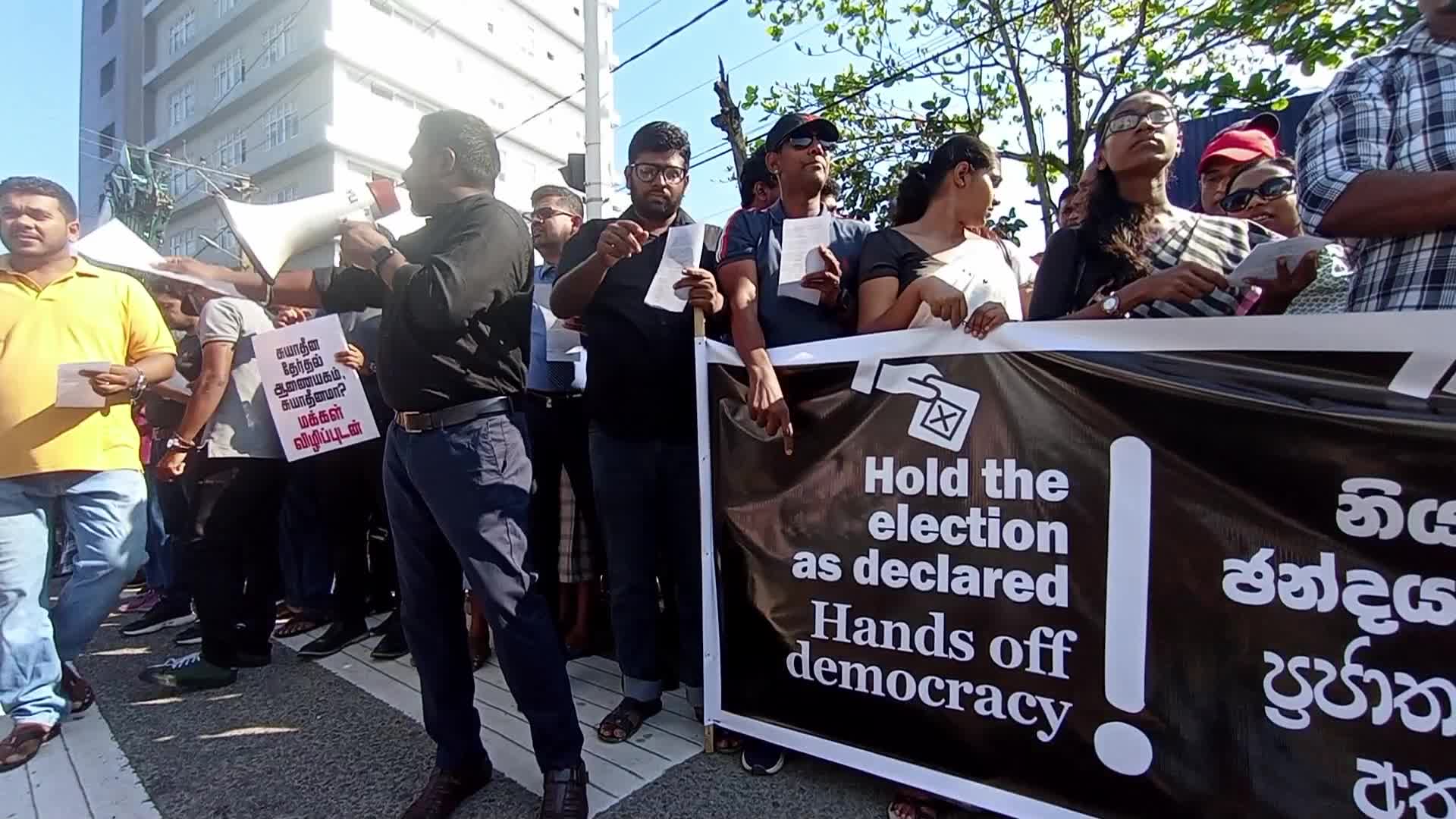 Protest In Colombo, Sri Lanka