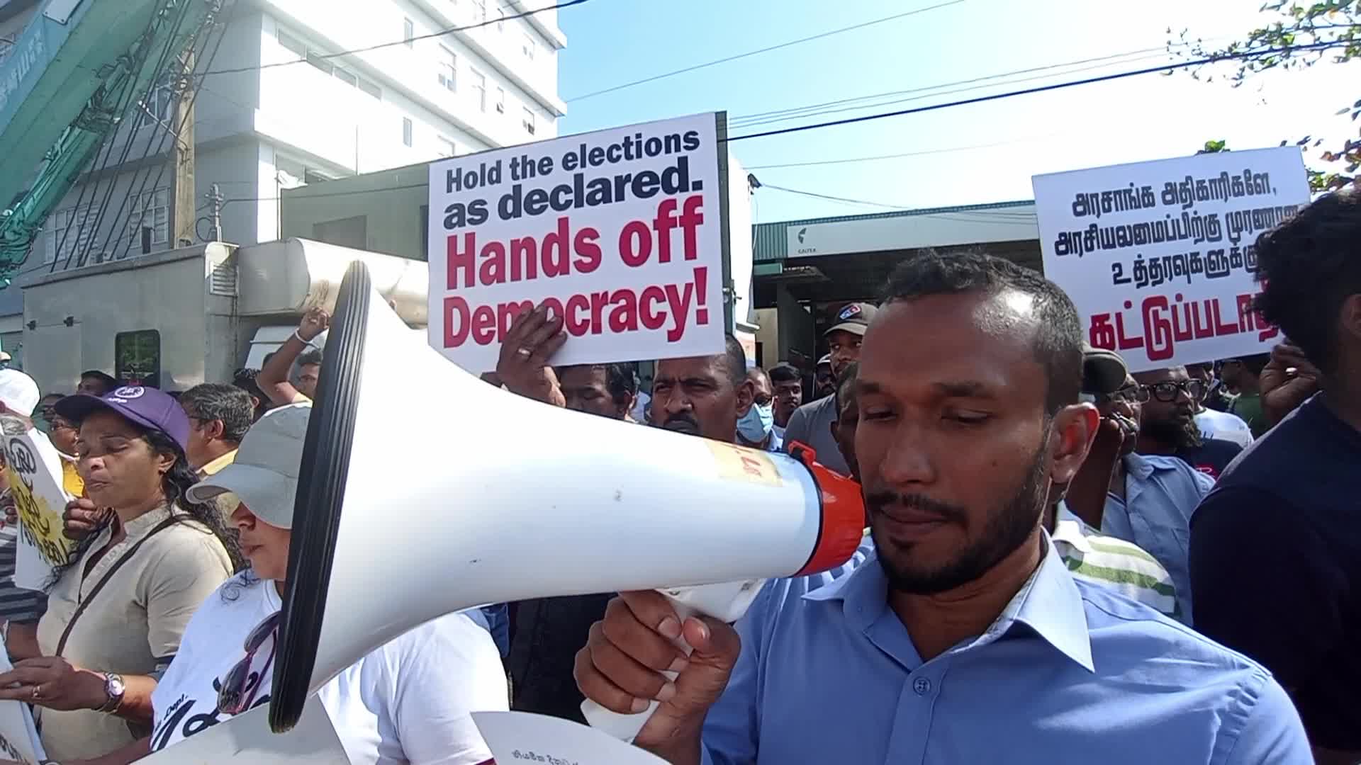 Protest In Colombo, Sri Lanka