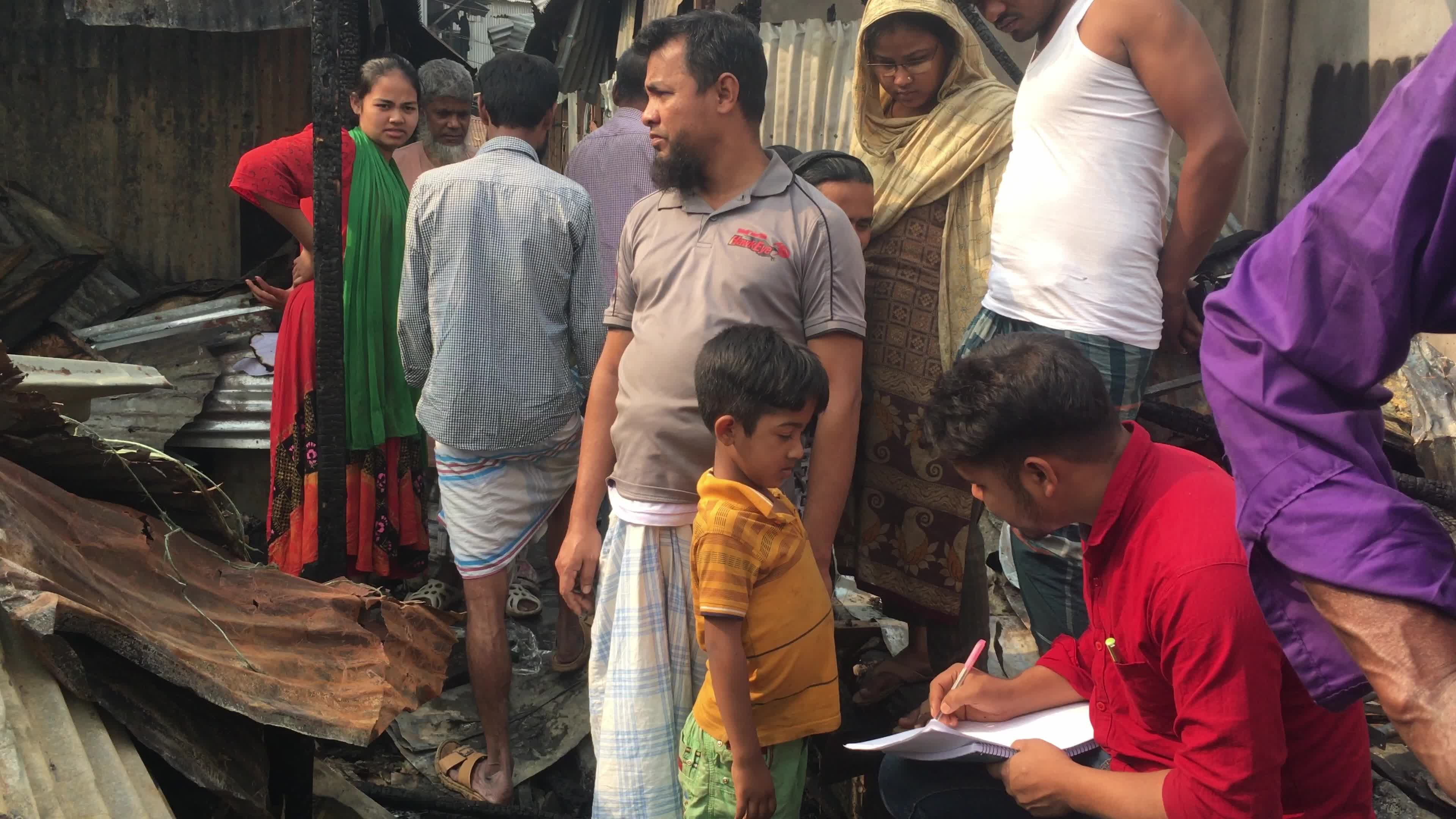 Fire In Dhaka