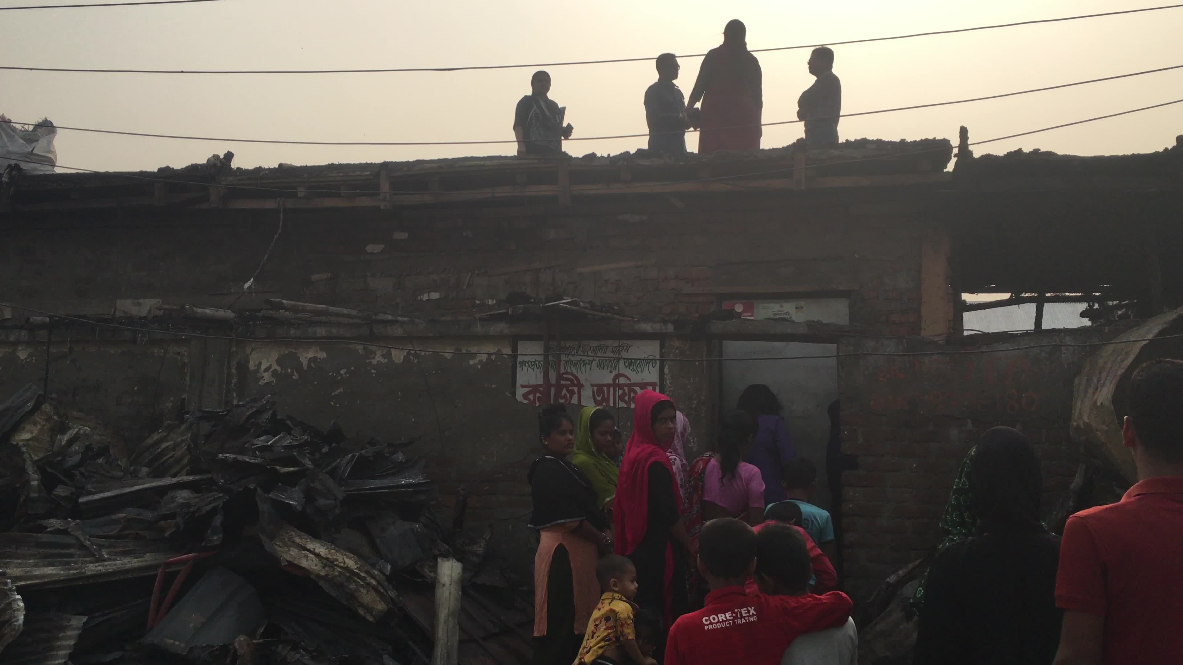 Fire In Dhaka