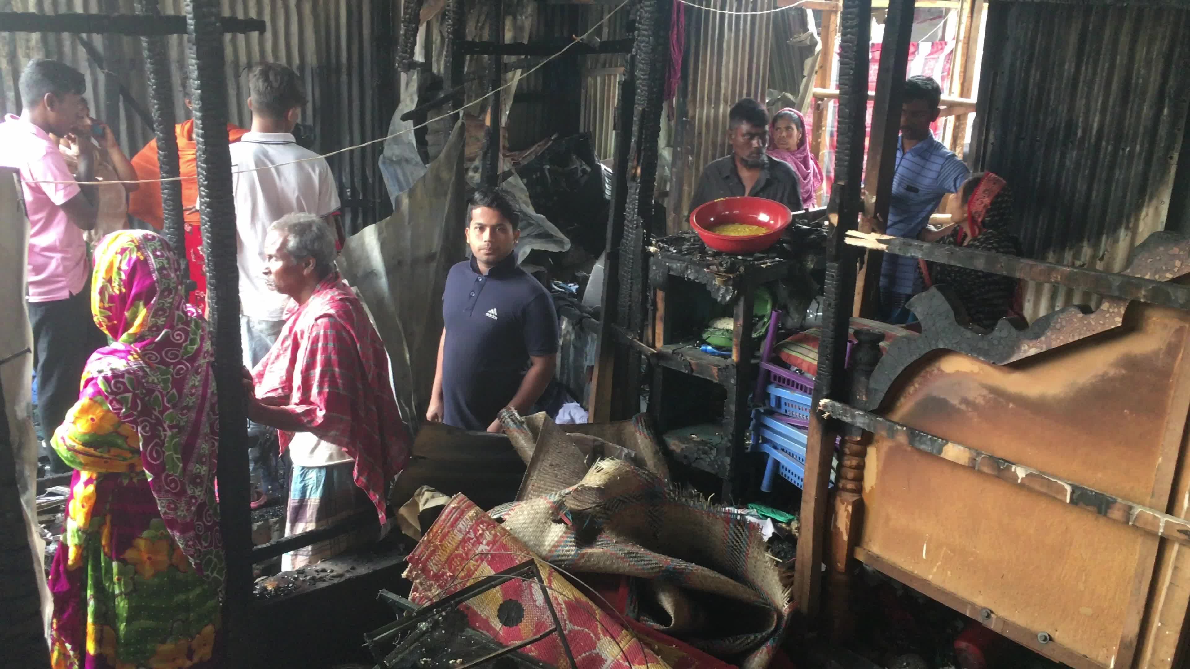 Fire In Dhaka