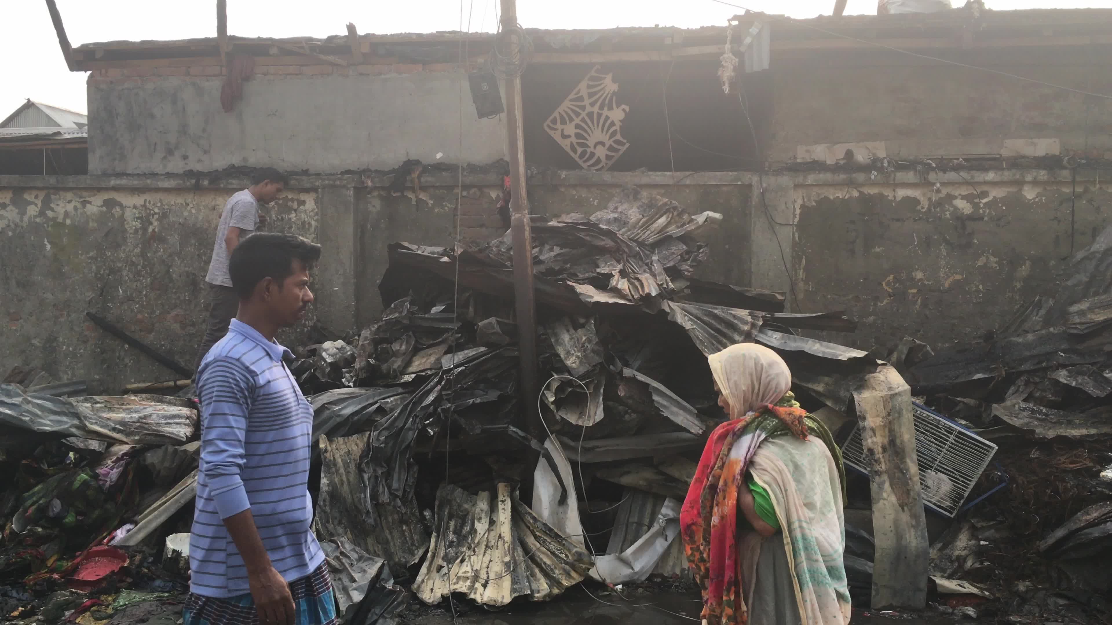 Fire In Dhaka