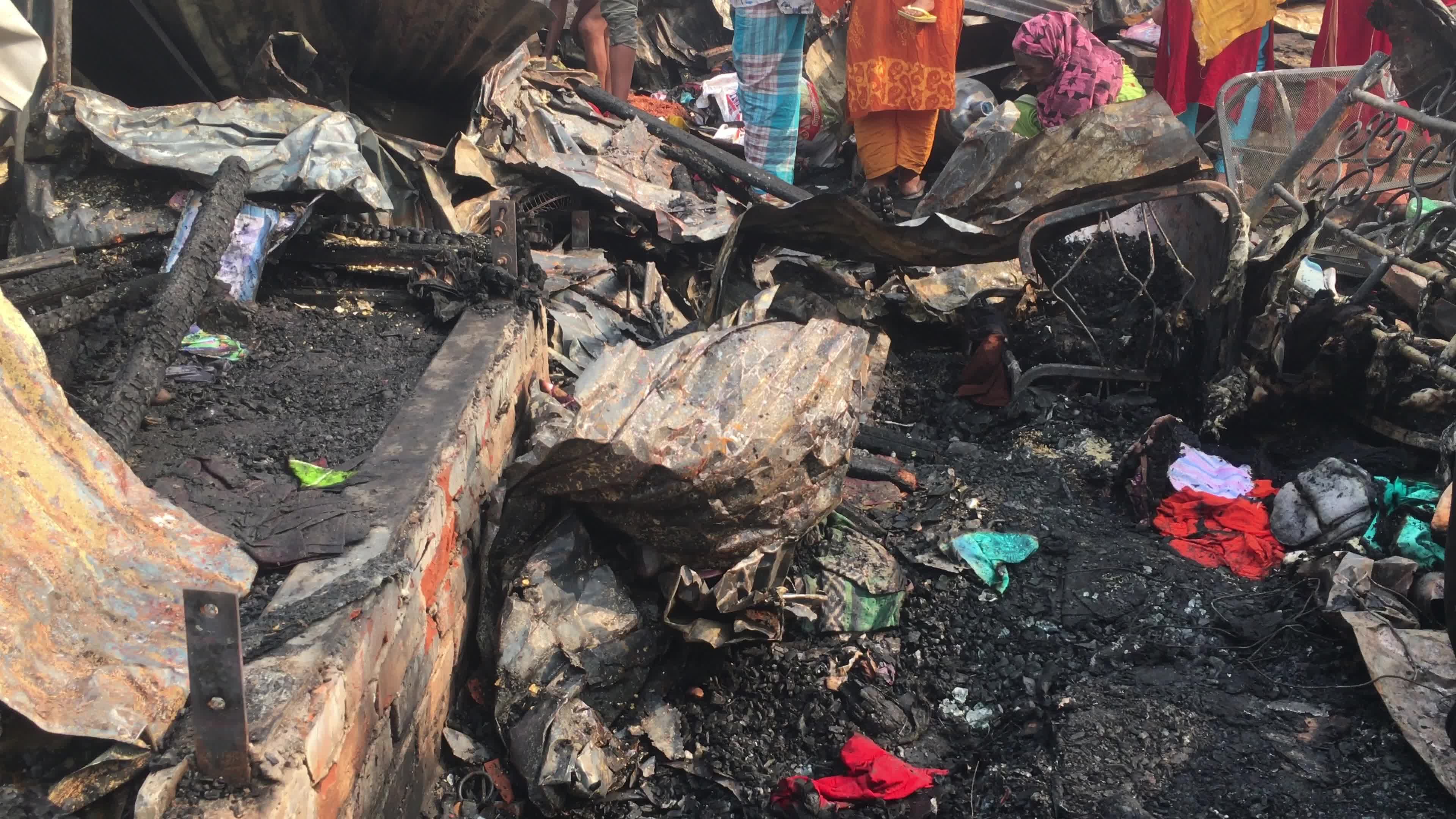 Fire In Dhaka