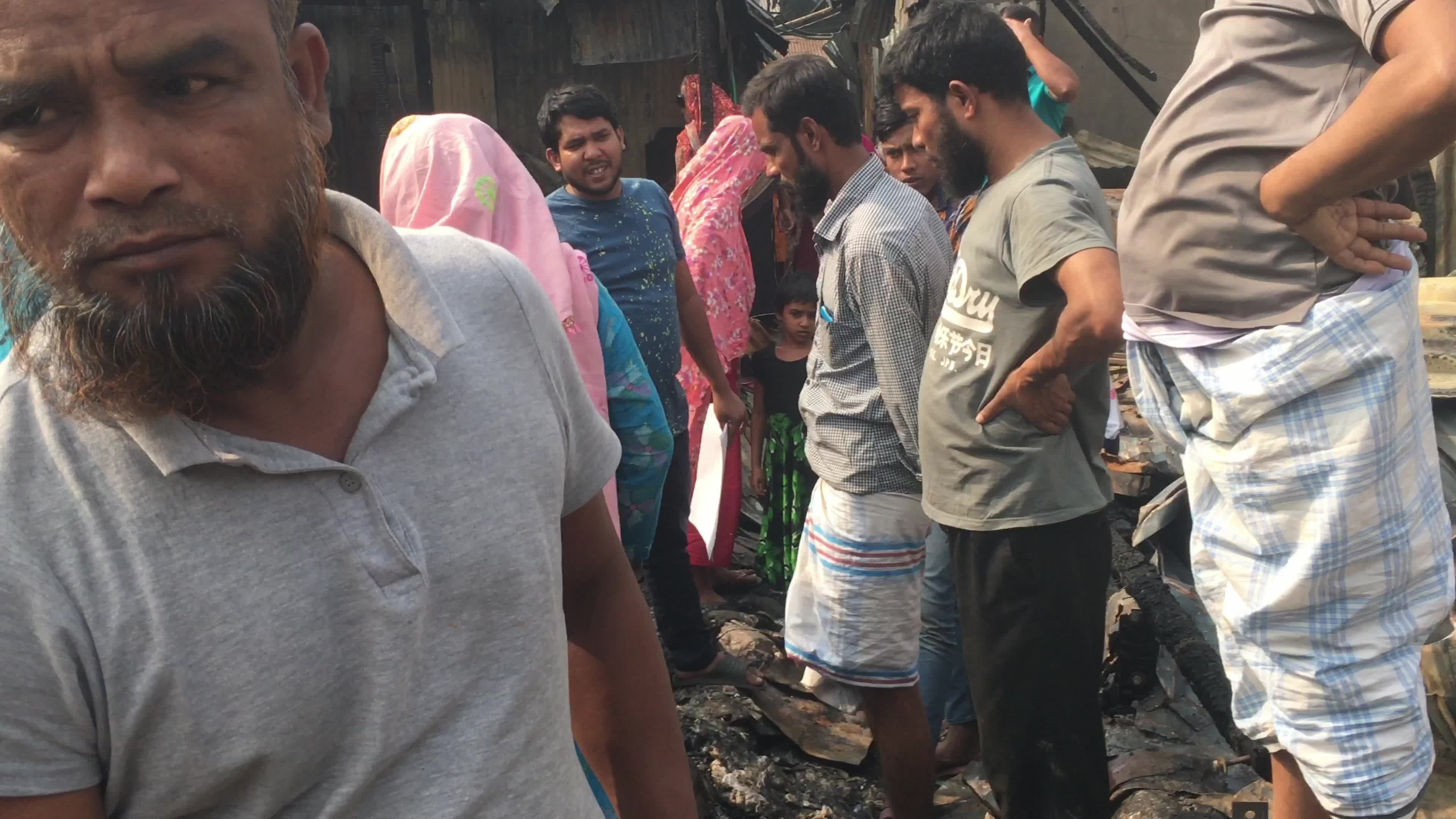 Fire In Dhaka