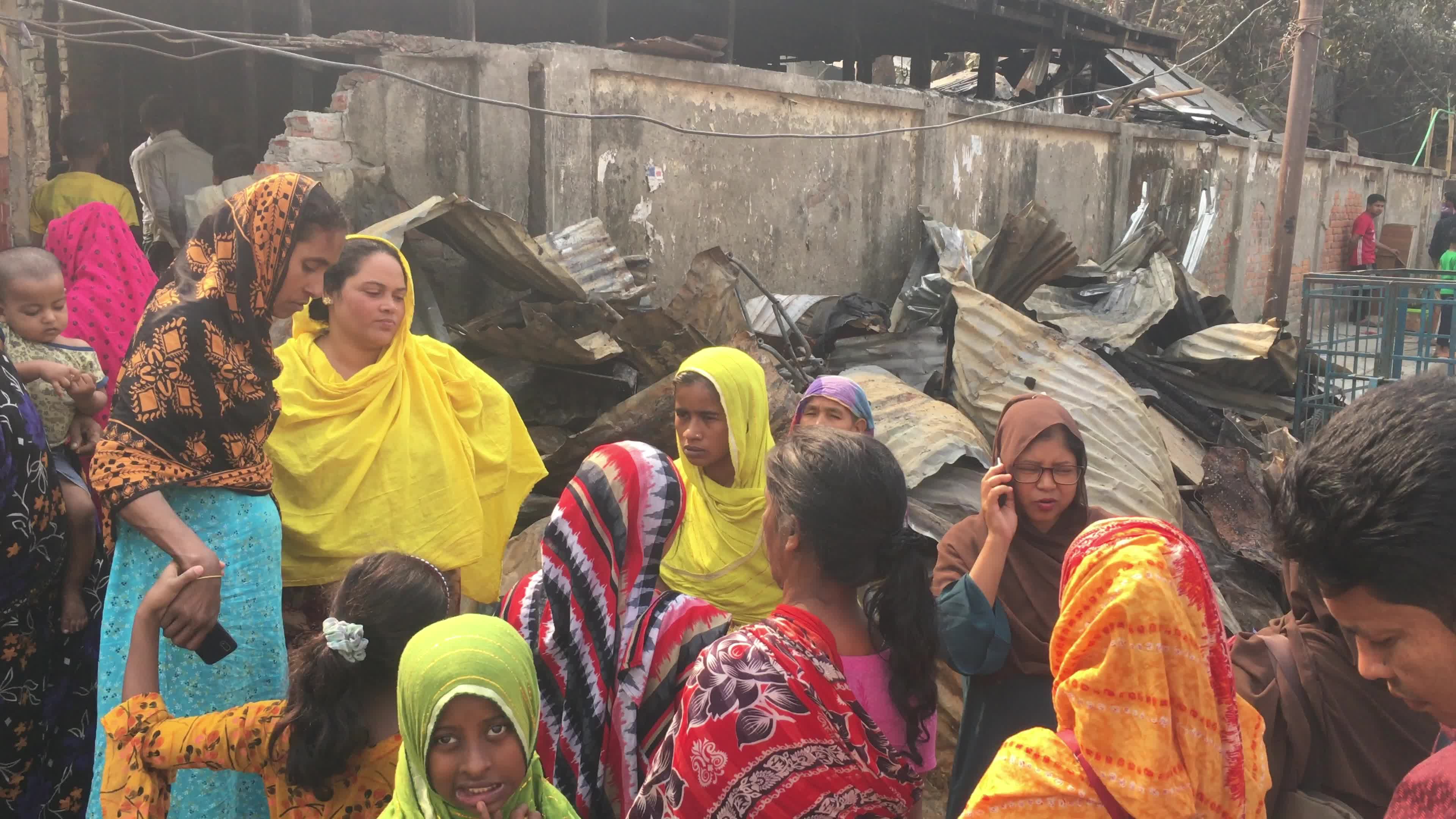 Fire In Dhaka