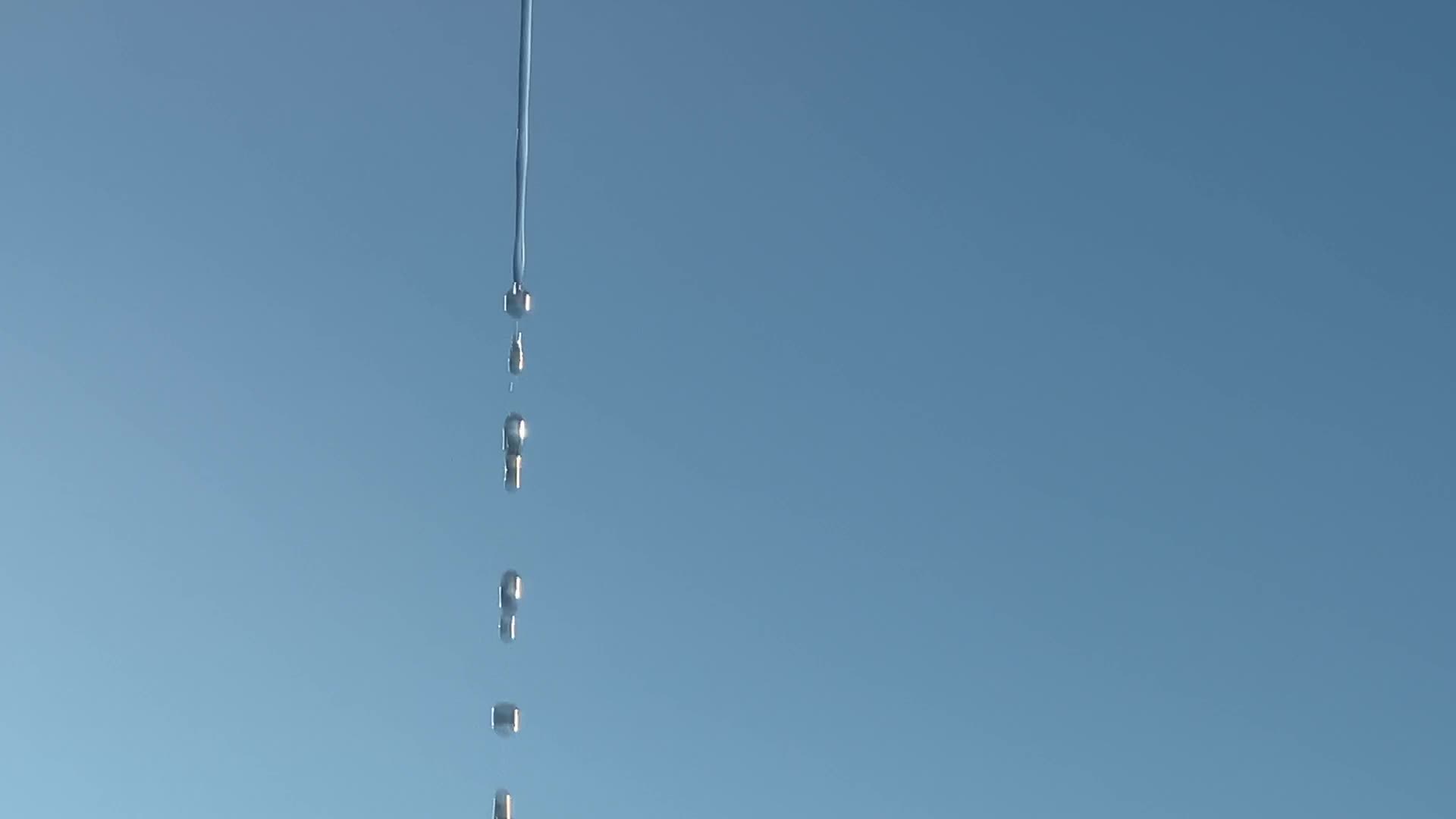 Snow and ice melting in the Winter sun