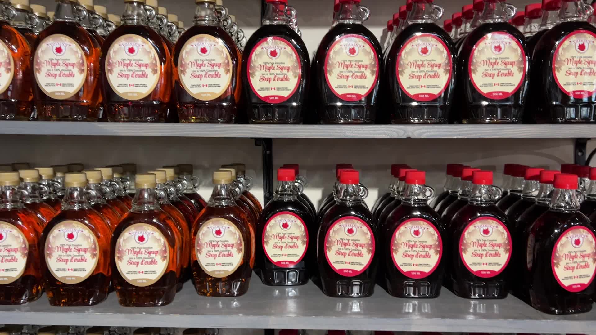 Maple syrup production in Canada
