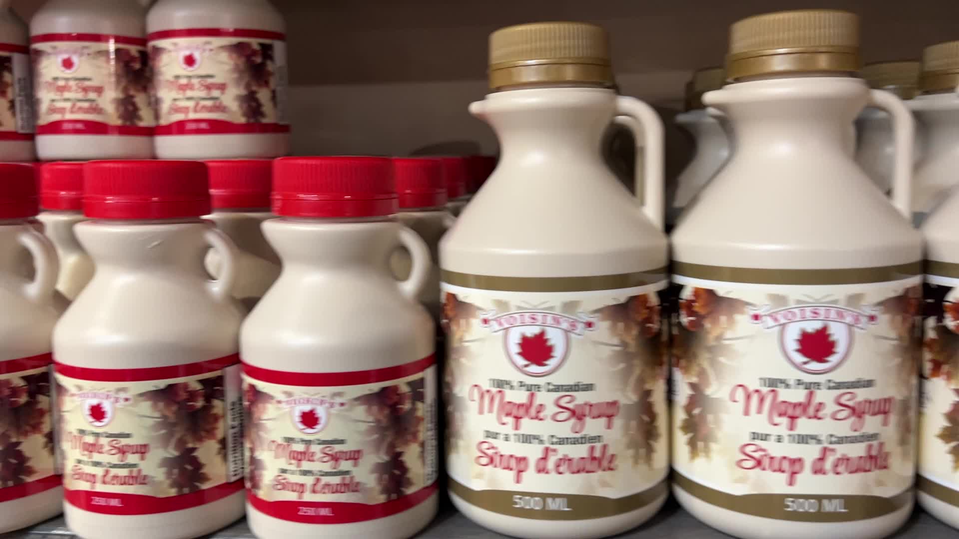 Maple syrup production in Canada