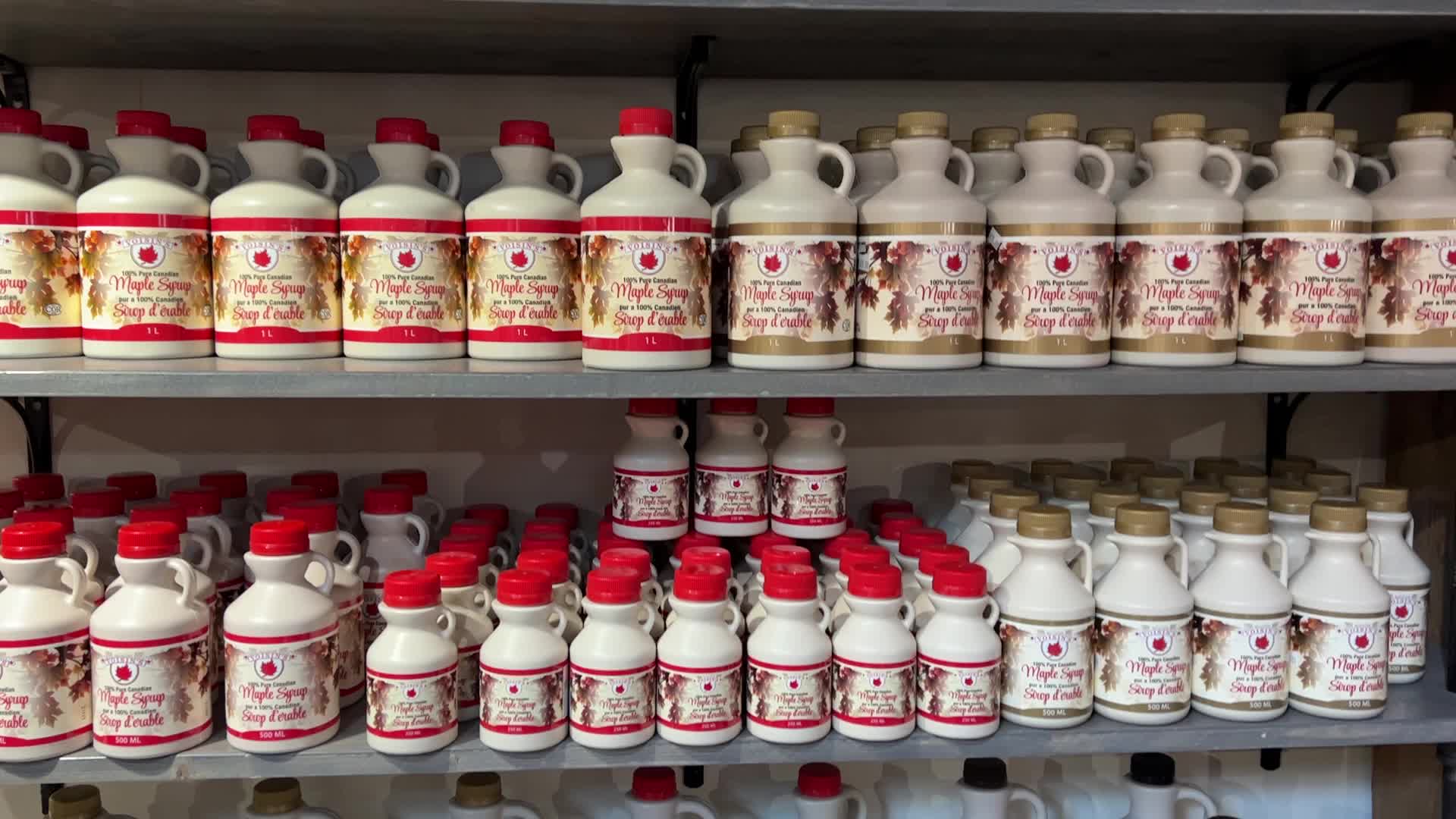 Maple syrup production in Canada