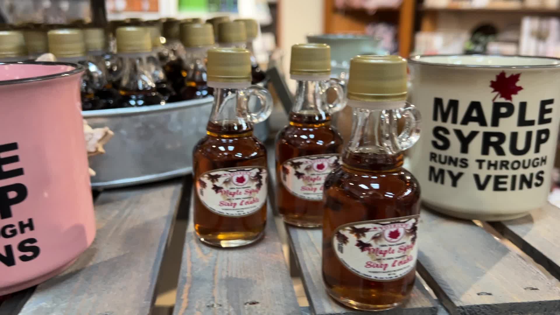 Maple syrup production in Canada