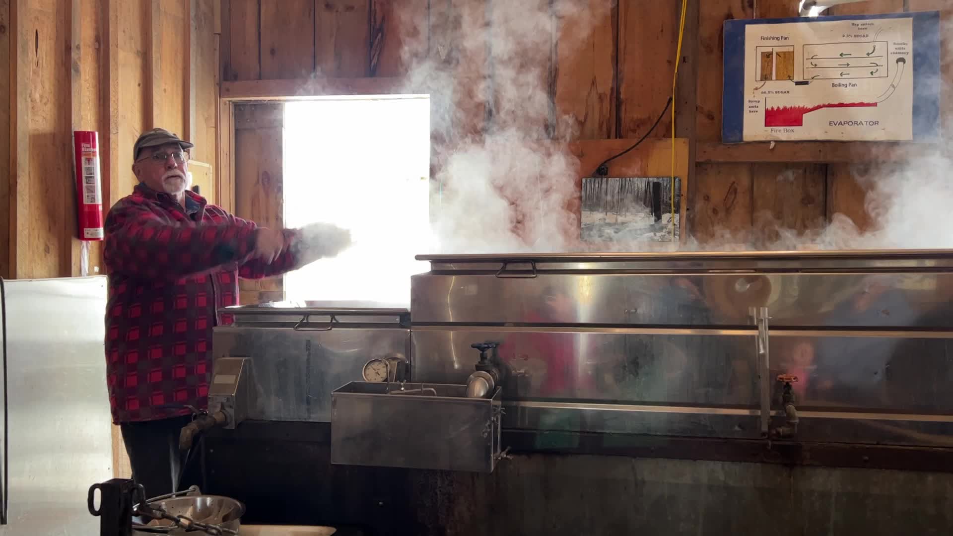 Maple syrup production in Canada