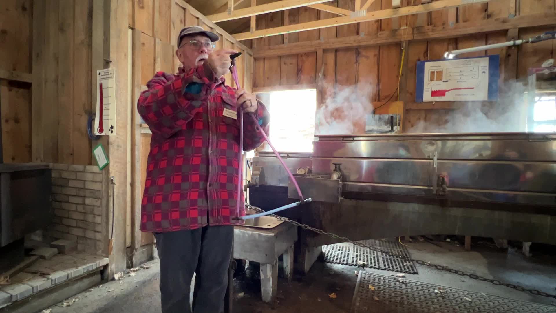 Maple syrup production in Canada