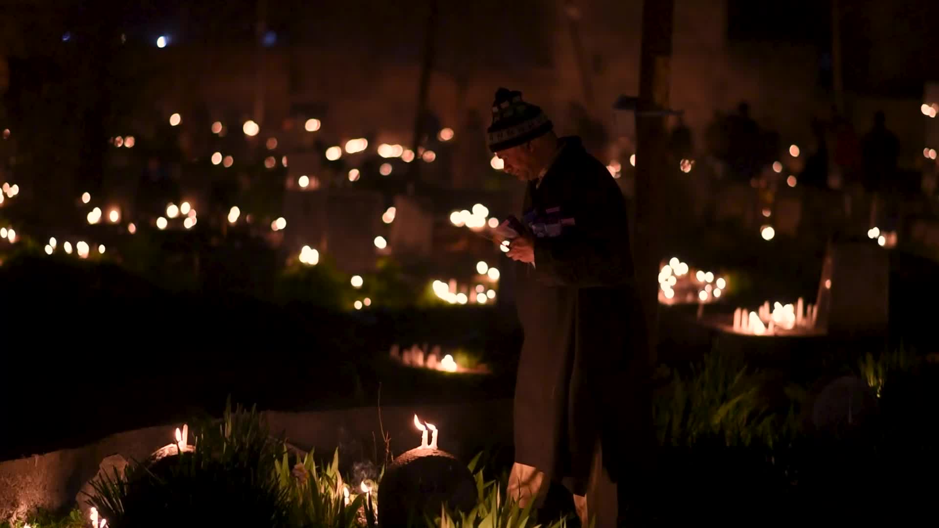Shab-e-Baraat festival in Srinagar, India.