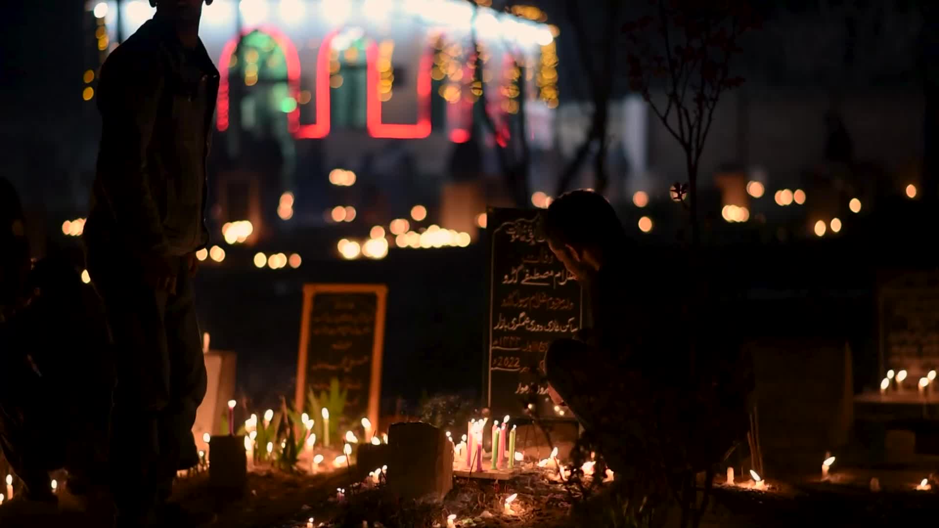 Shab-e-Baraat festival in Srinagar, India.