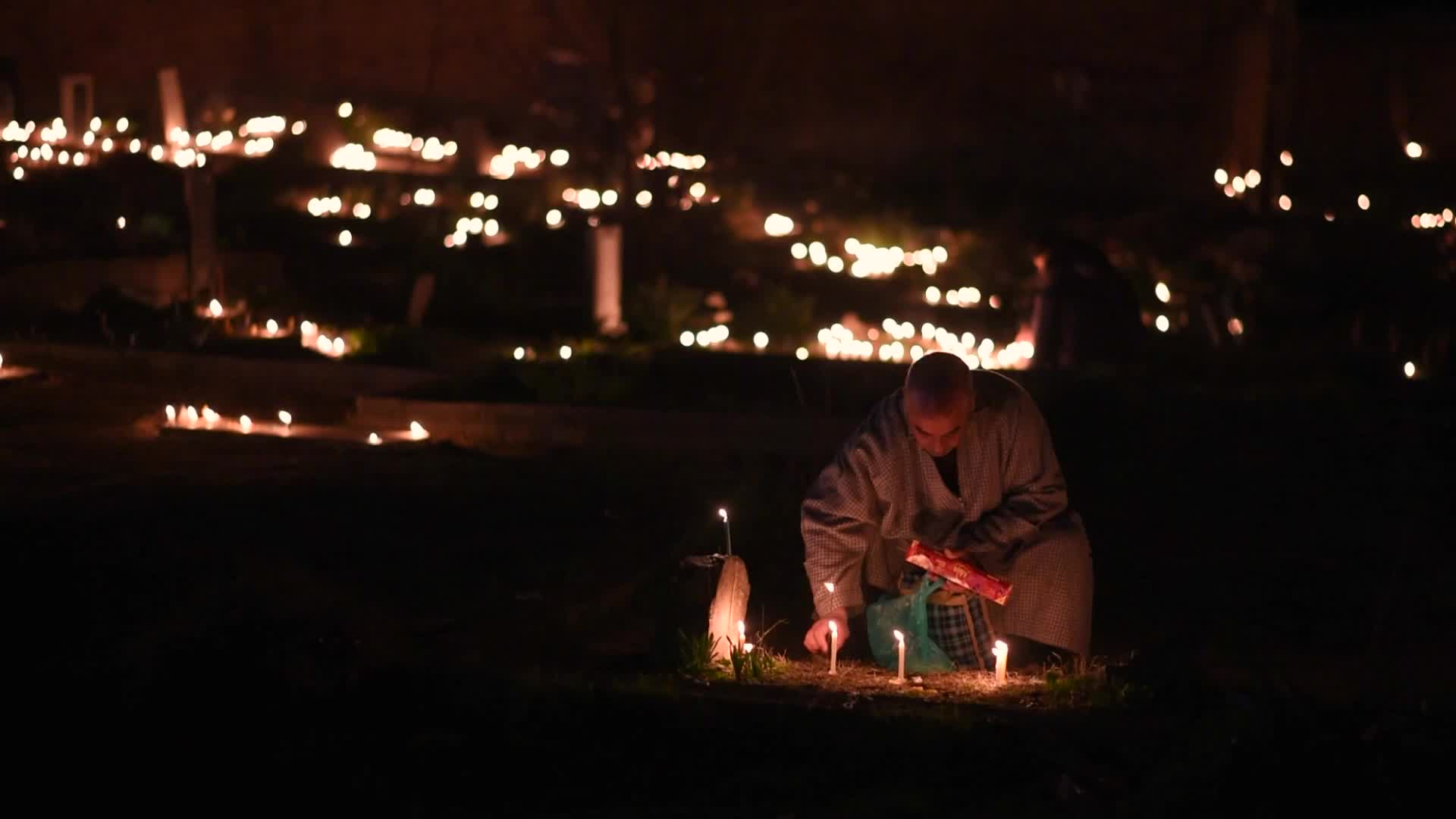 Shab-e-Baraat festival in Srinagar, India.