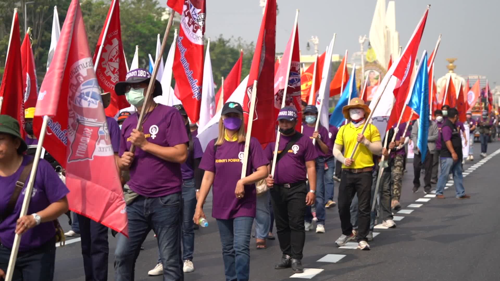 Women's Day rally in Bangkok