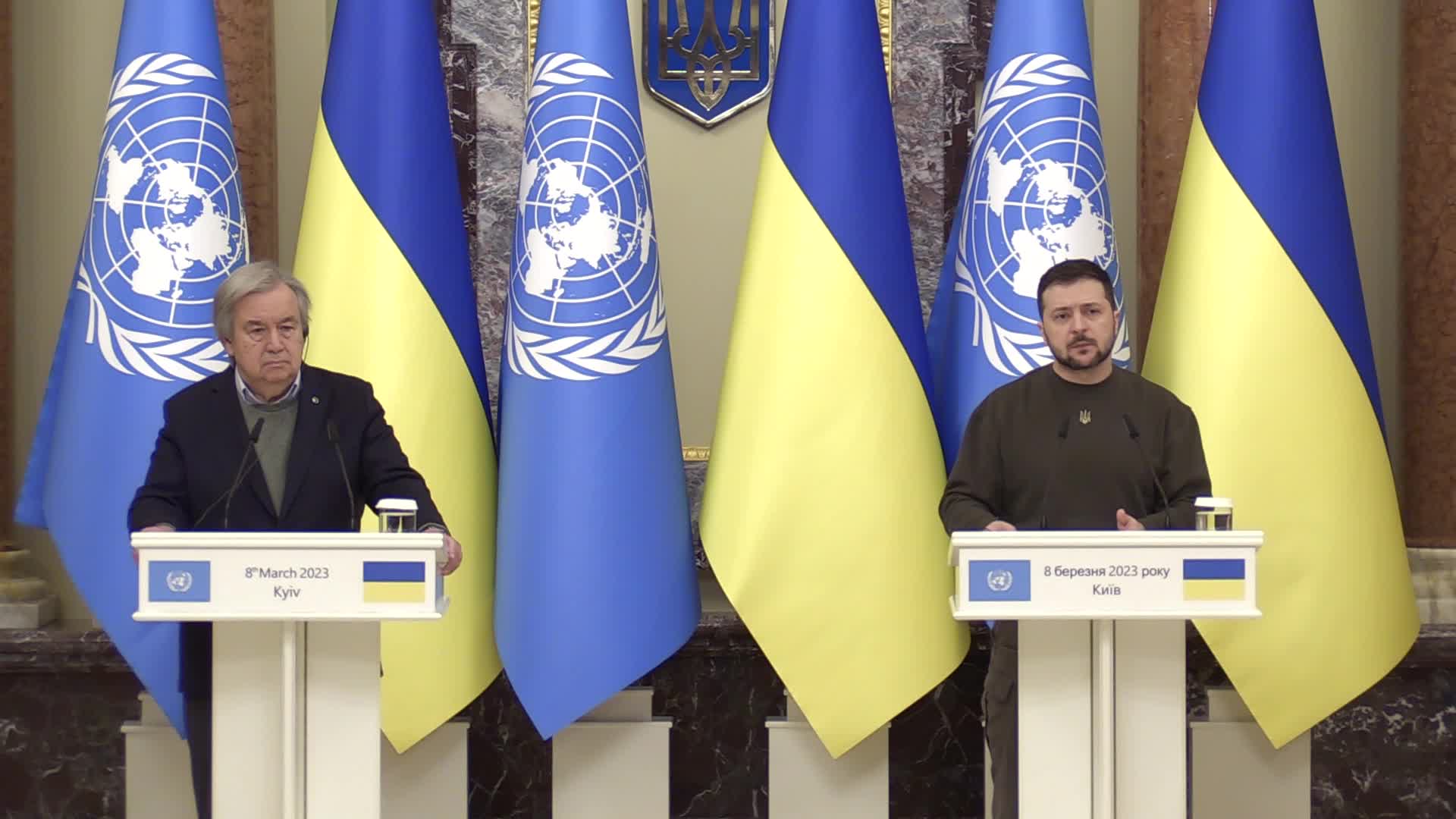 UN Secretary General Antonio Guterres visits Kyiv, amid Russia's invasion of Ukraine