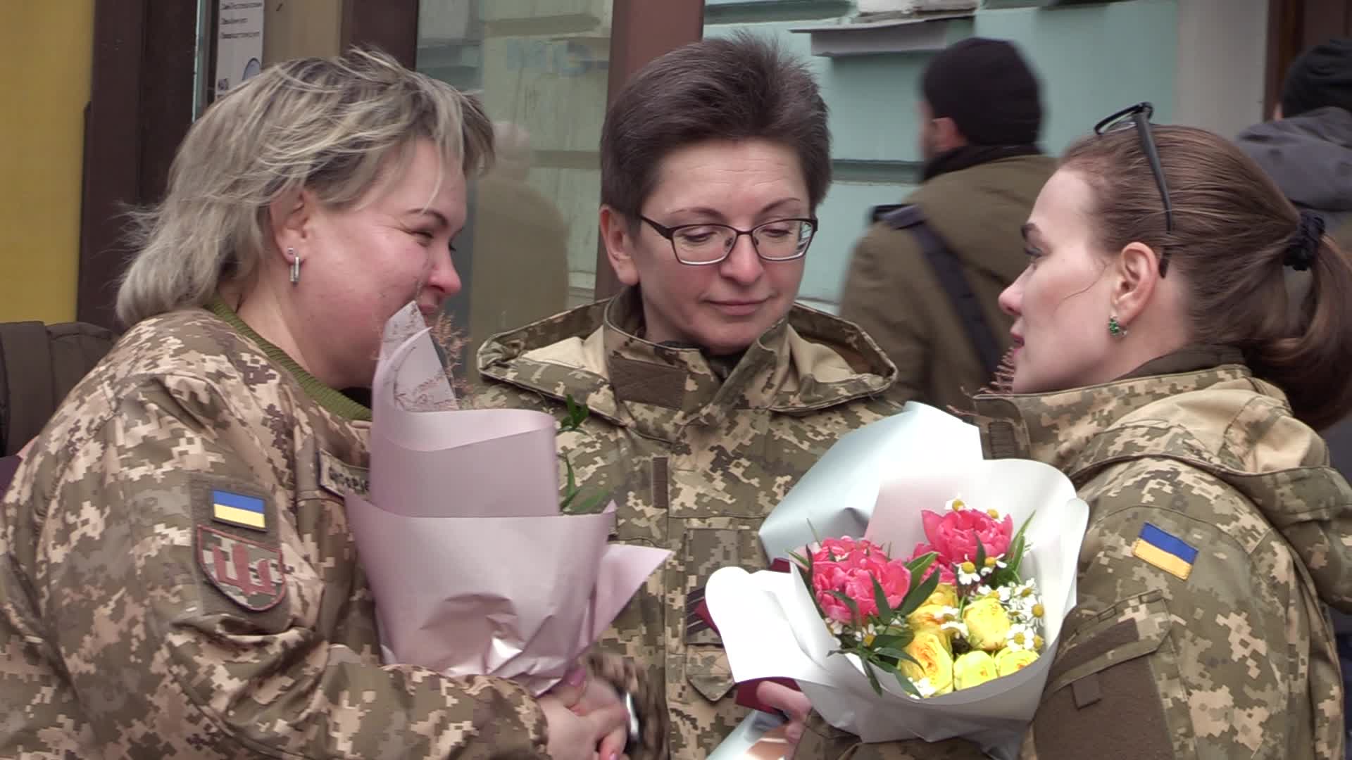 International Women's Day in Kyiv, amid Russia's invasion of Ukraine
