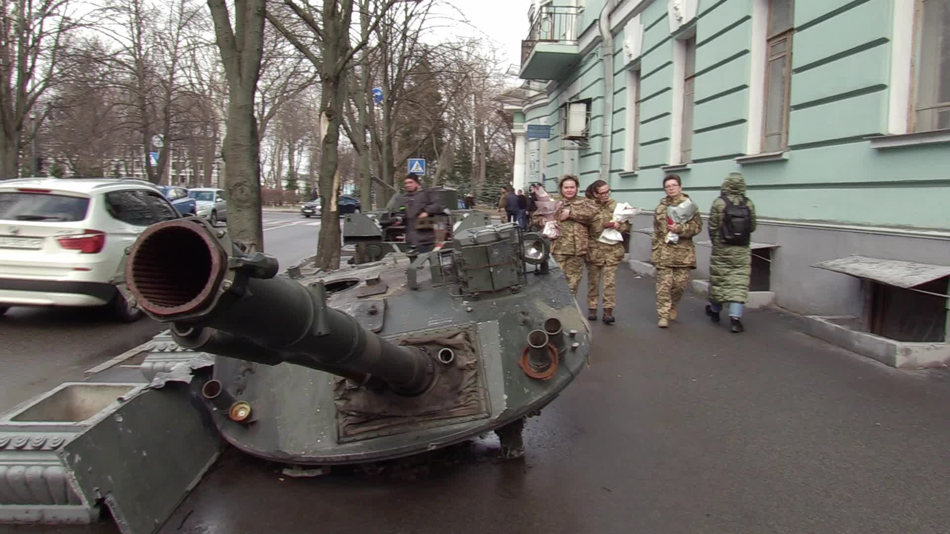 International Women's Day in Kyiv, amid Russia's invasion of Ukraine