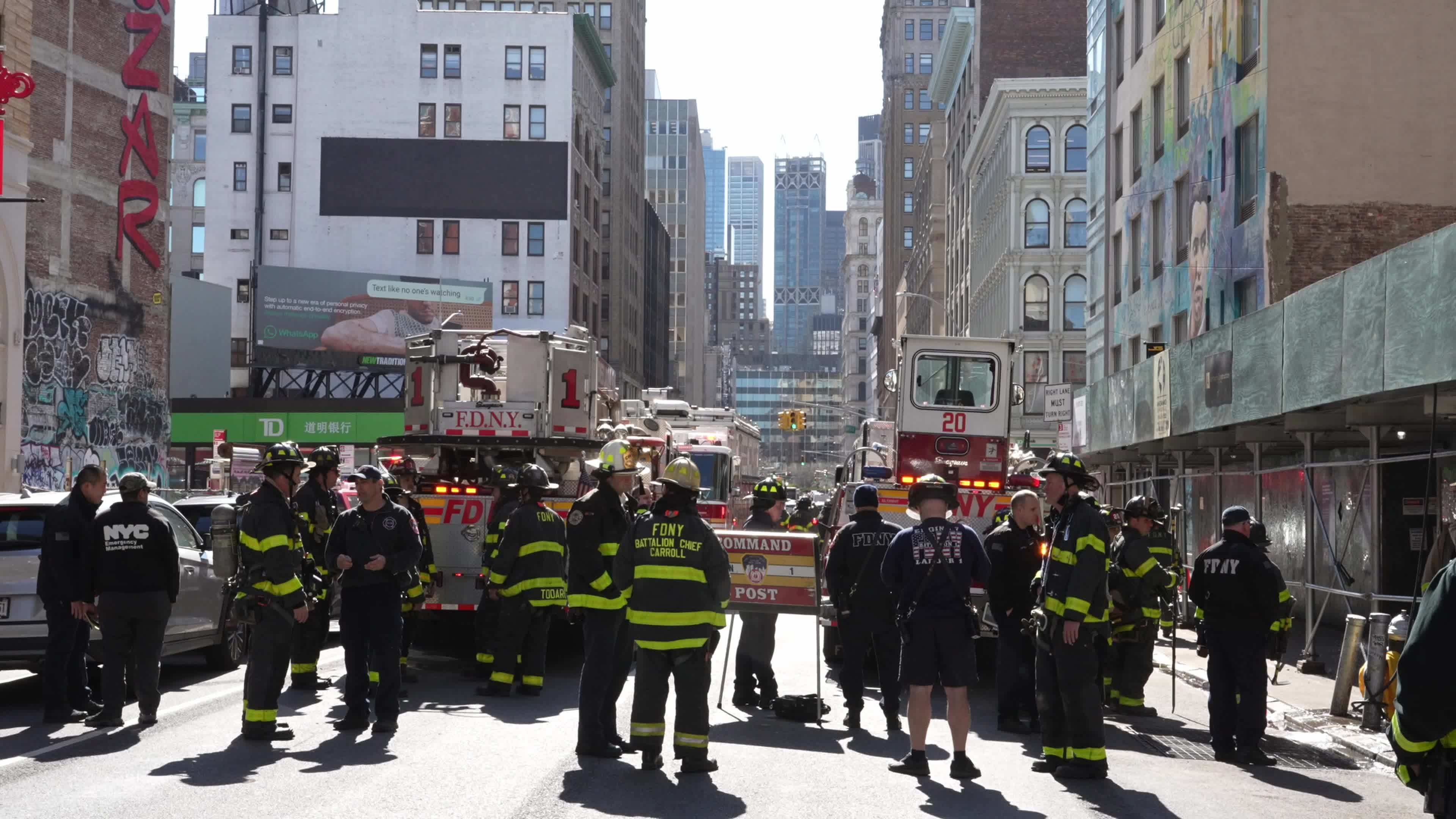 1 dead after wall collapses onto construction workers in SoHo