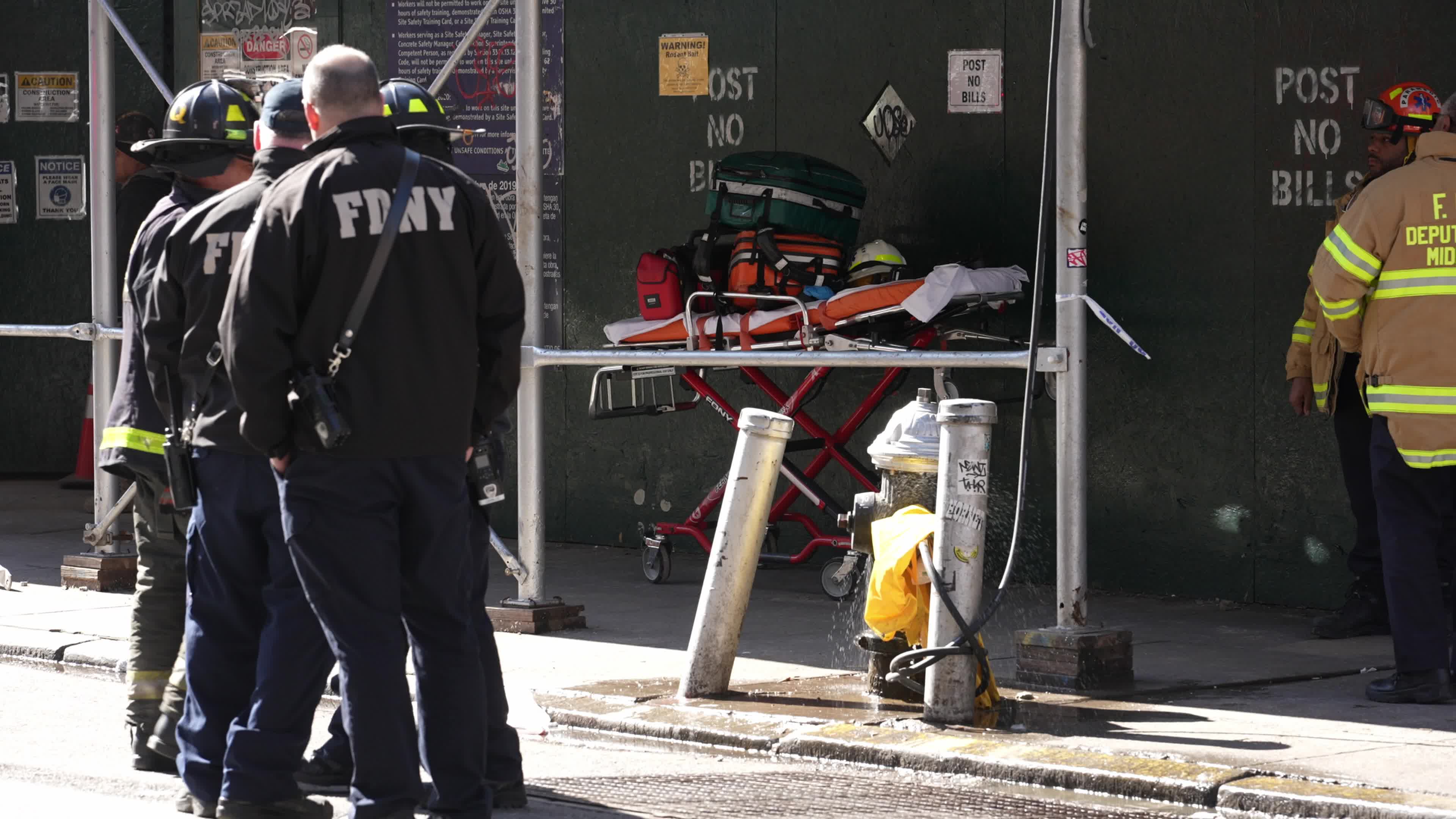 1 dead after wall collapses onto construction workers in SoHo
