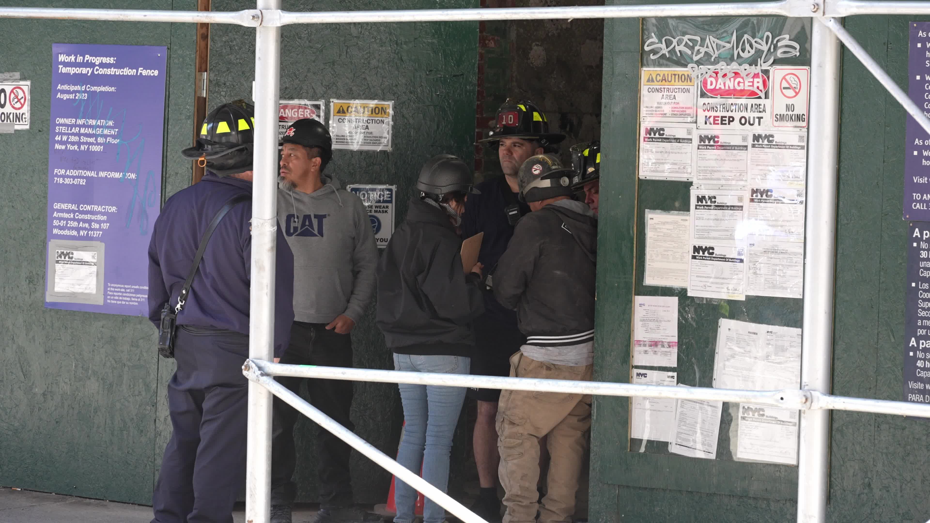 1 dead after wall collapses onto construction workers in SoHo