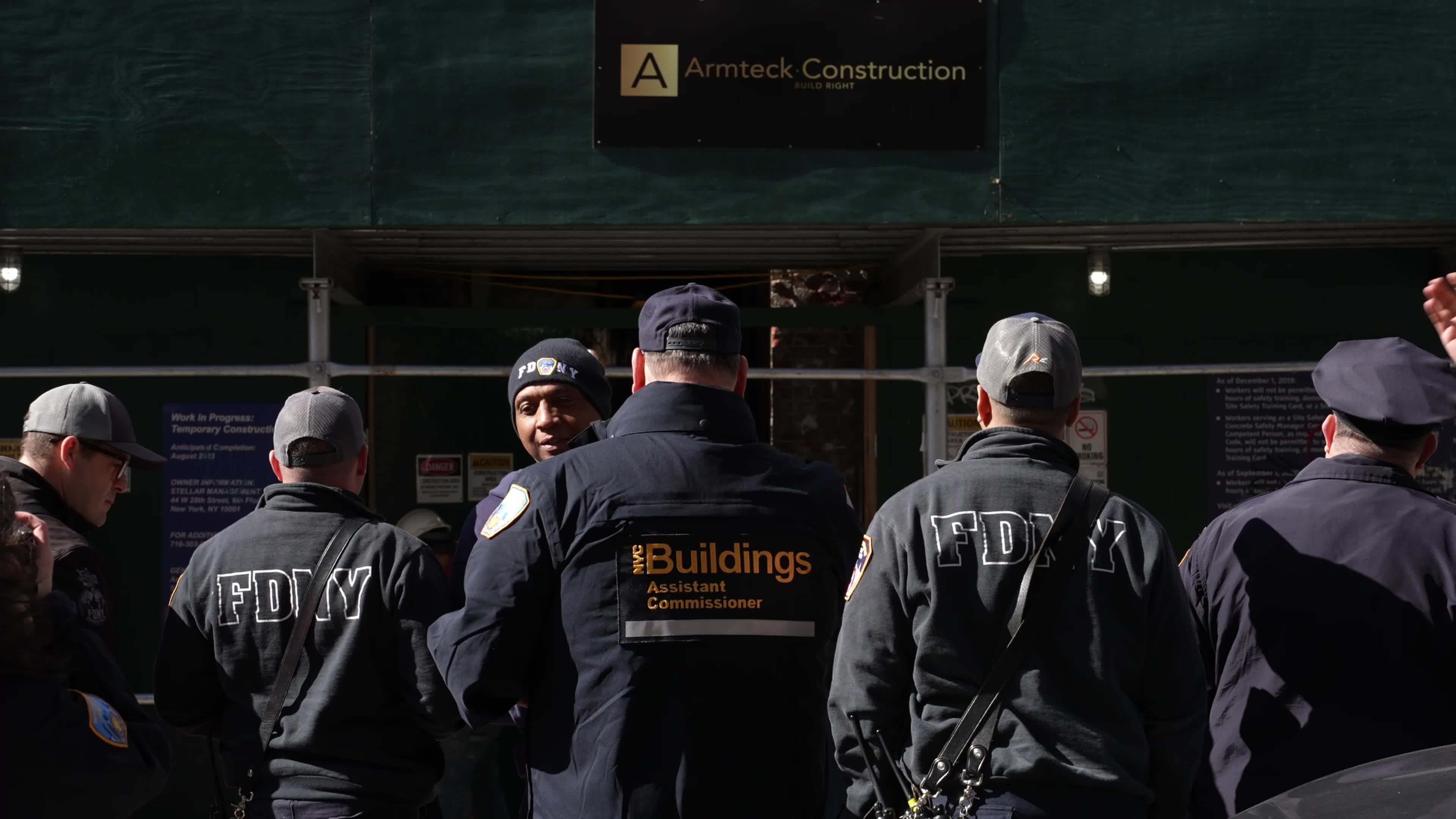 1 dead after wall collapses onto construction workers in SoHo