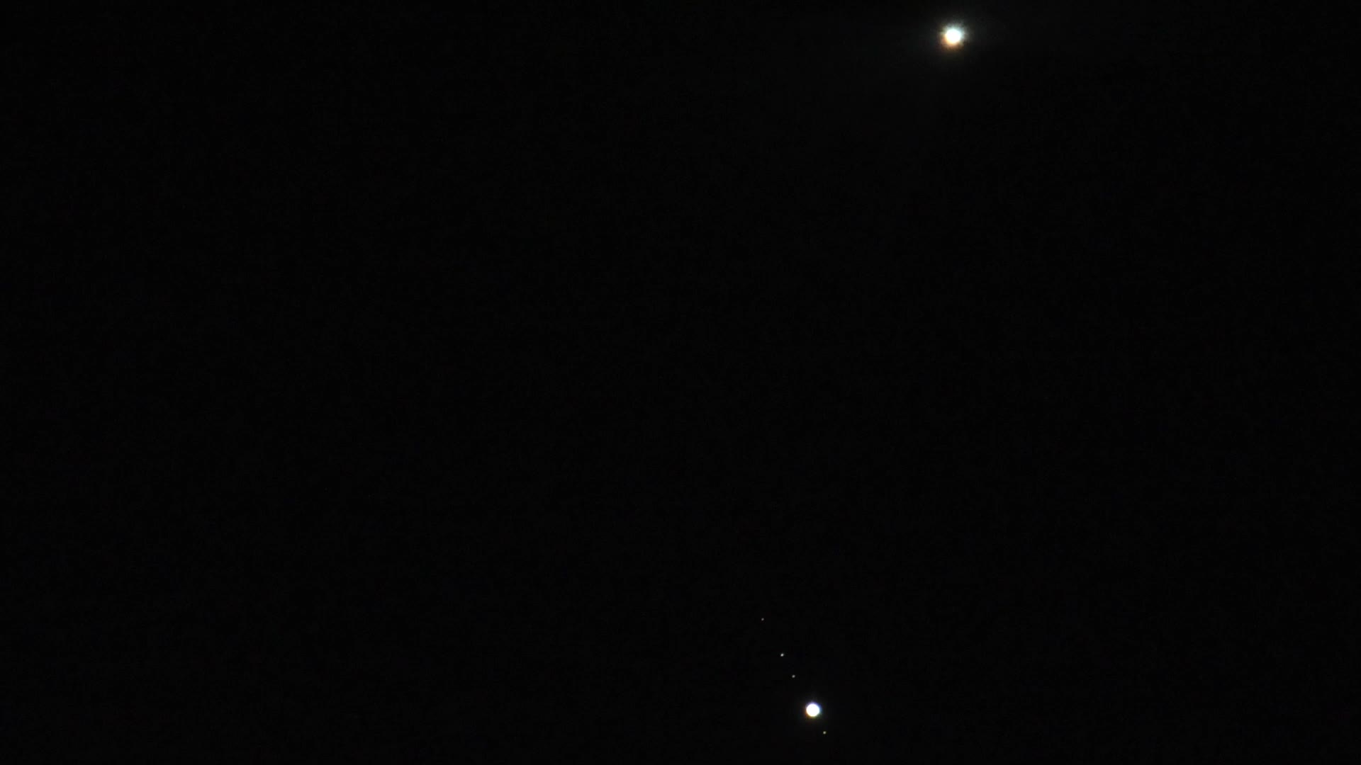 Jupiter and Venus conjunction in the Netherlands