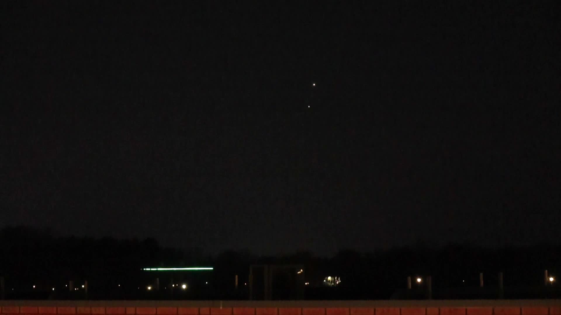 Jupiter and Venus conjunction in the Netherlands