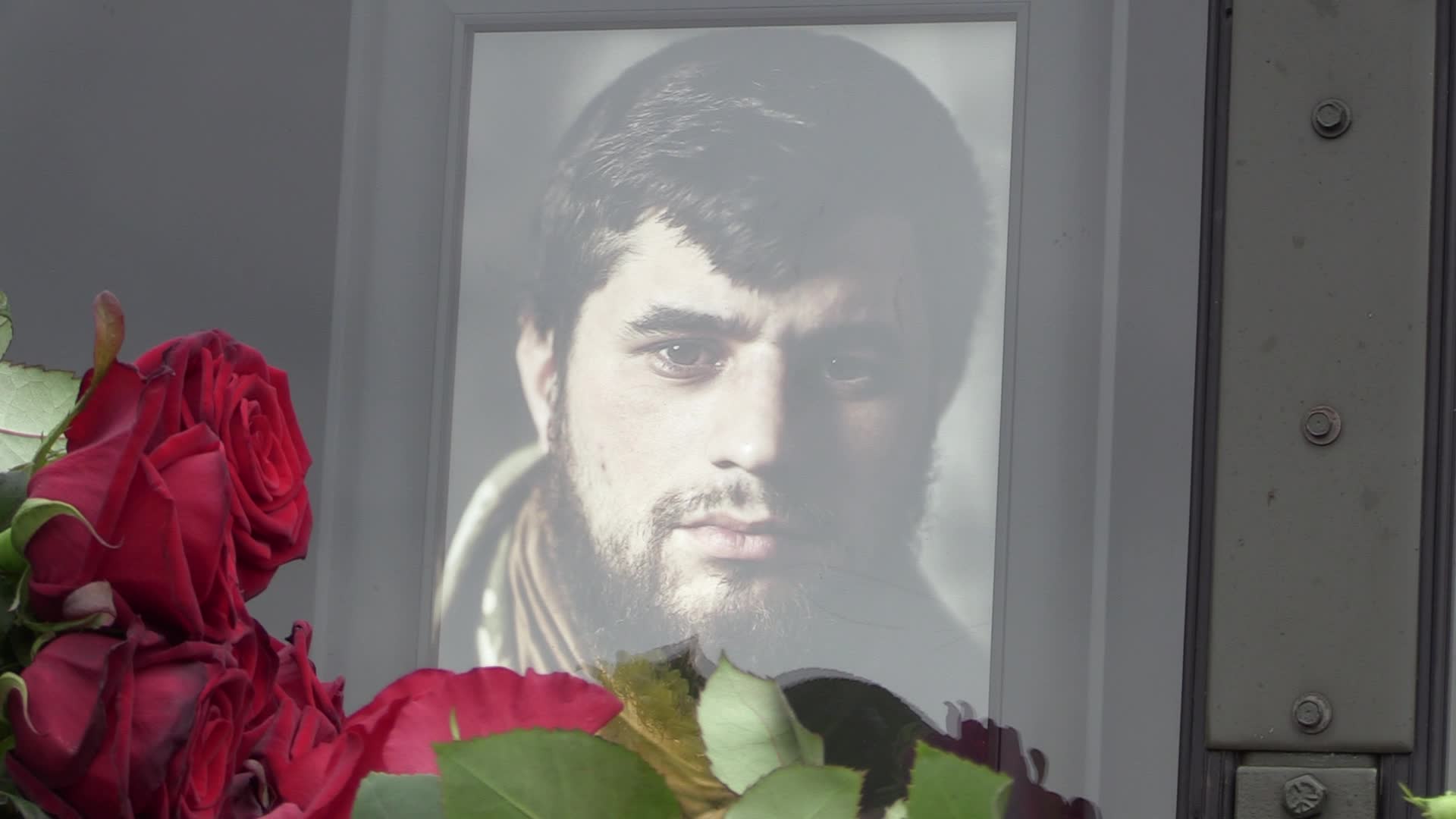 Farewell ceremony for Ukrainian soldier Hero of Ukraine Dmytro Kotsiubailo in Kyiv, amid Russia's invasion of Ukraine.