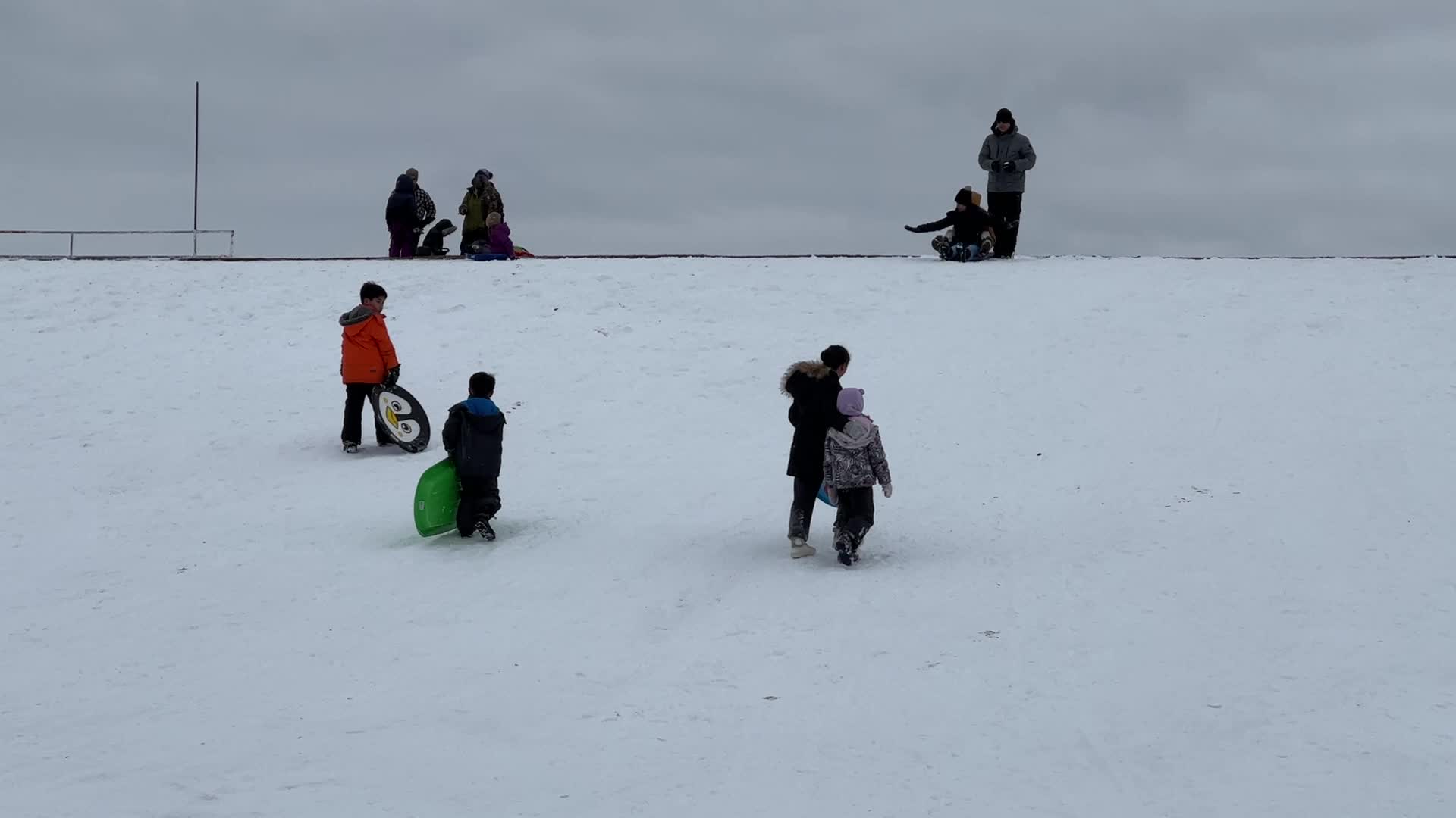 Winter in Toronto, Canada