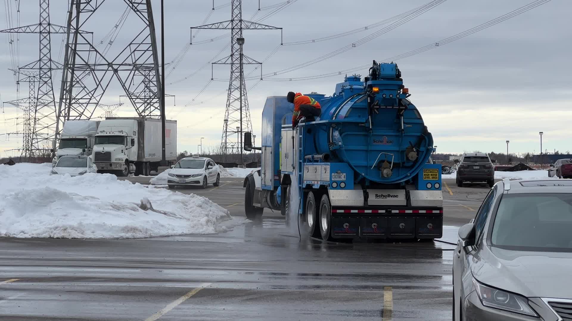 Winter in Toronto, Canada
