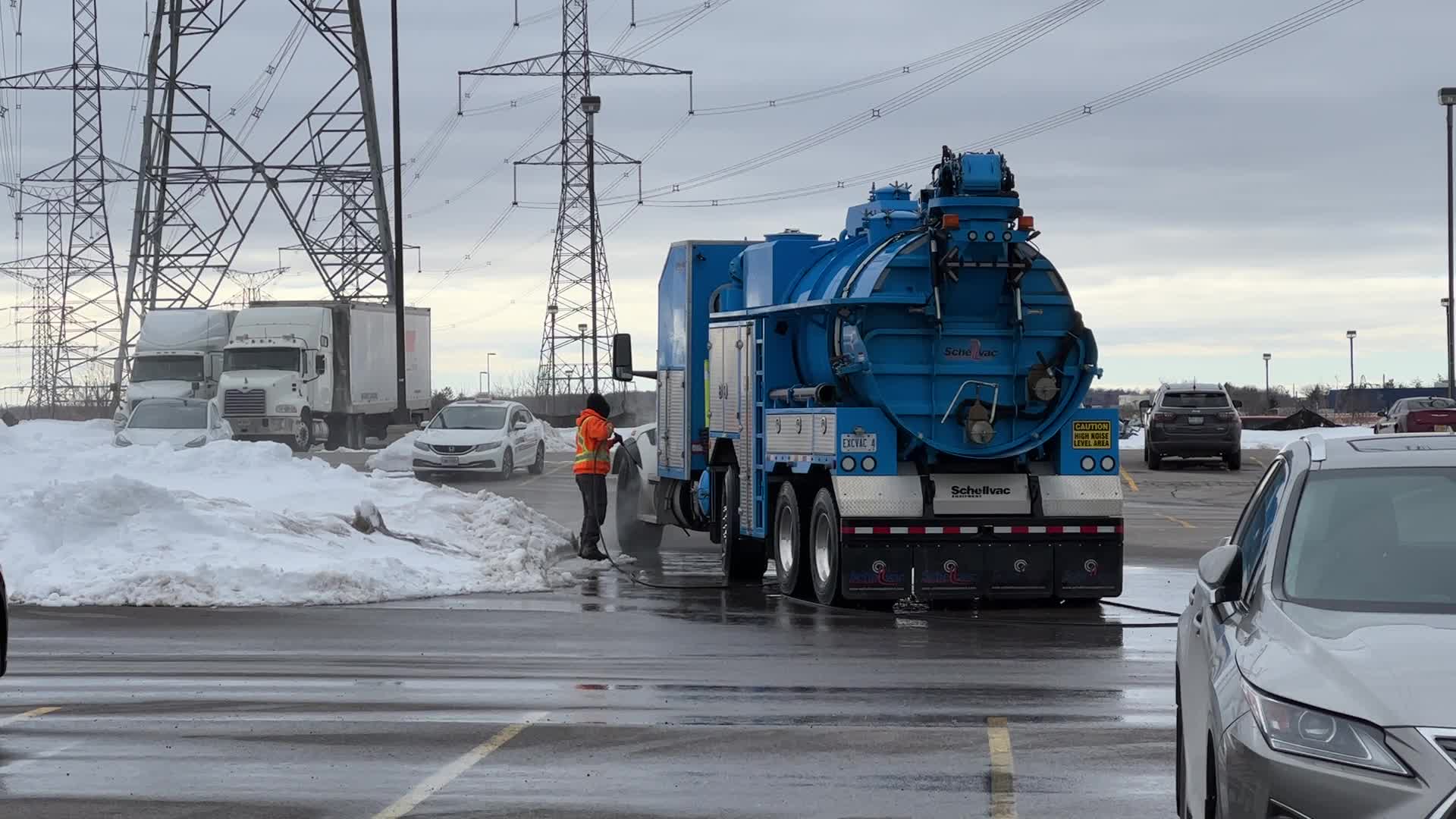 Winter in Toronto, Canada