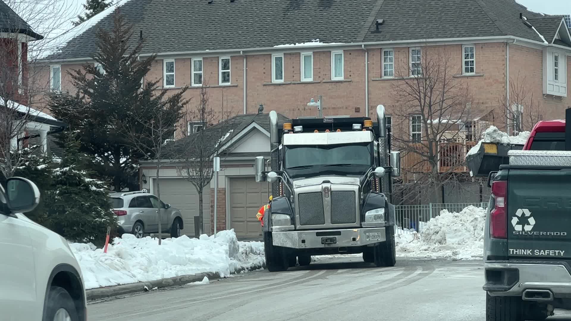 Winter in Toronto, Canada