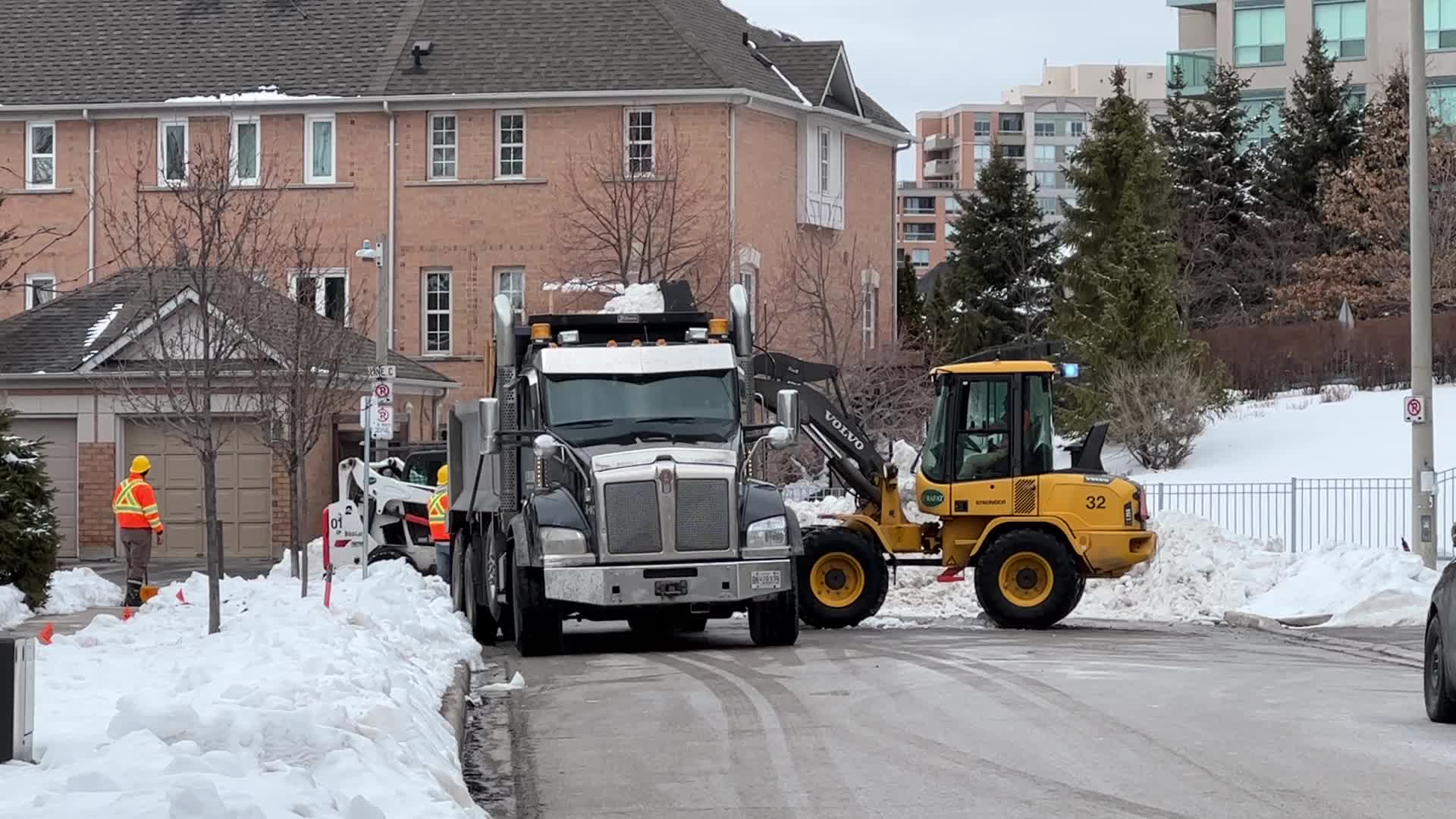 Winter in Toronto, Canada