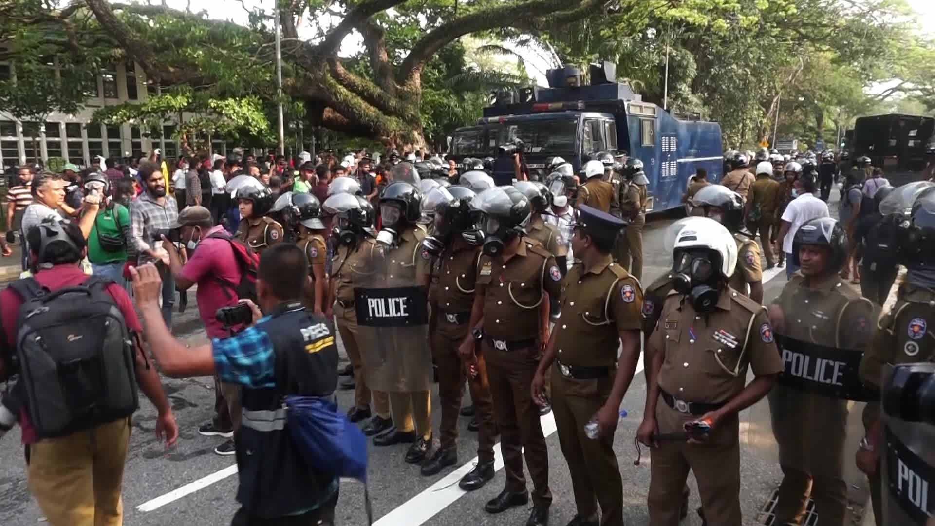 Anti Government Protest In Colombo, Sri Lanka