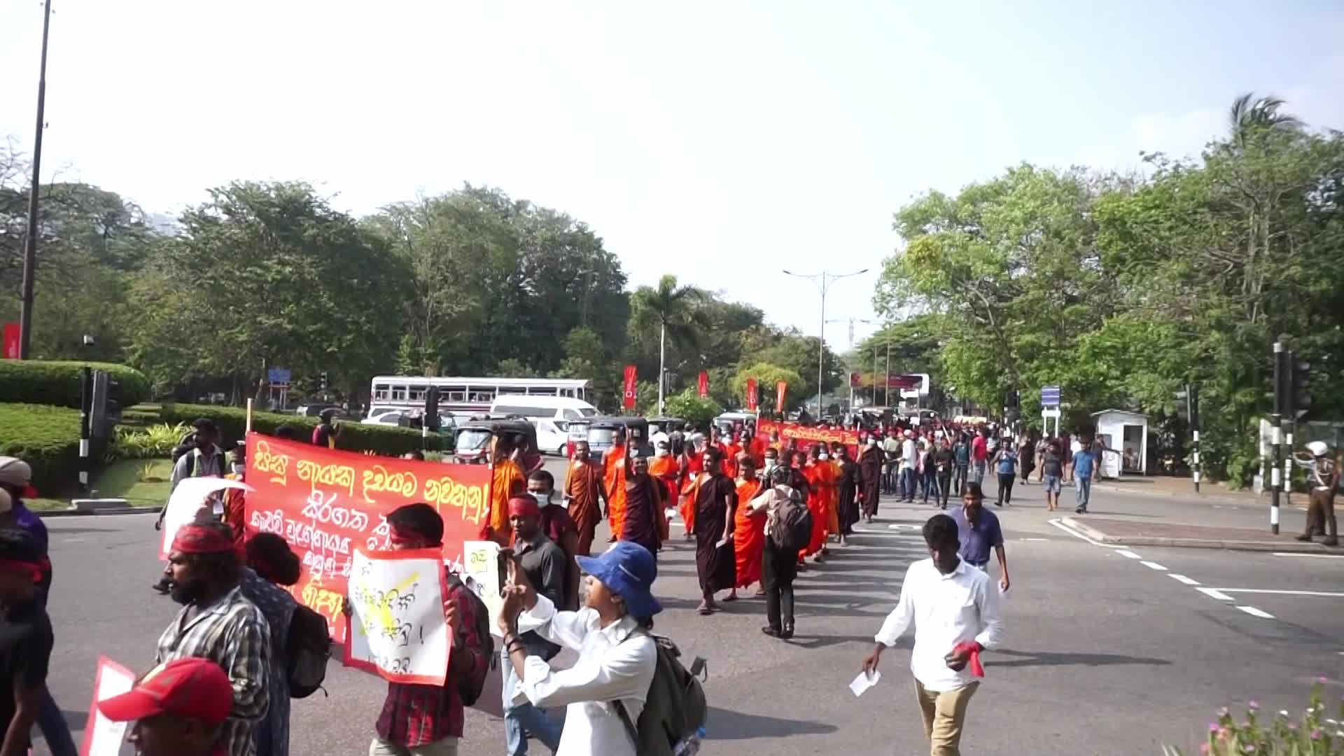 Anti Government Protest In Colombo, Sri Lanka