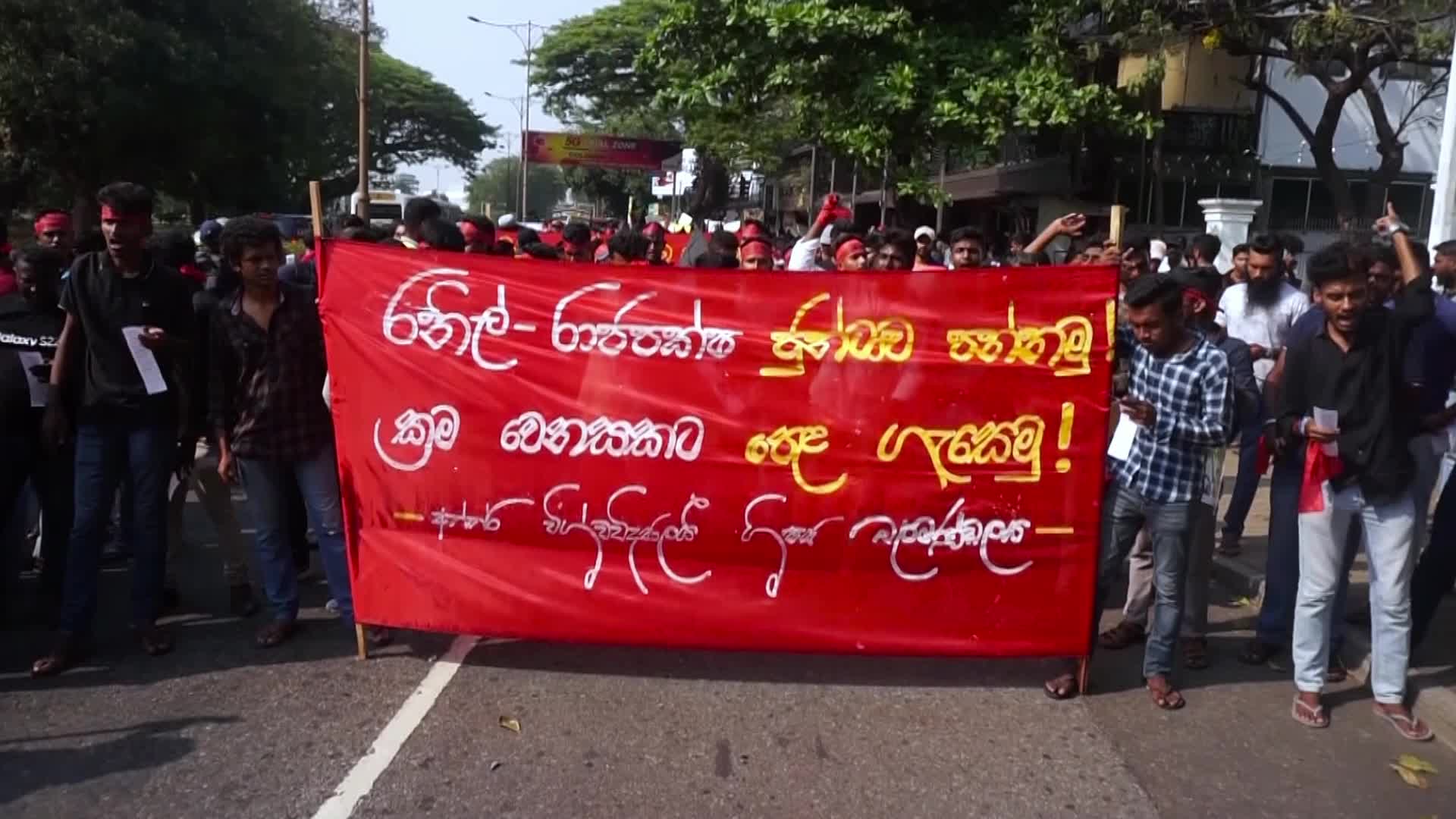 Anti Government Protest In Colombo, Sri Lanka