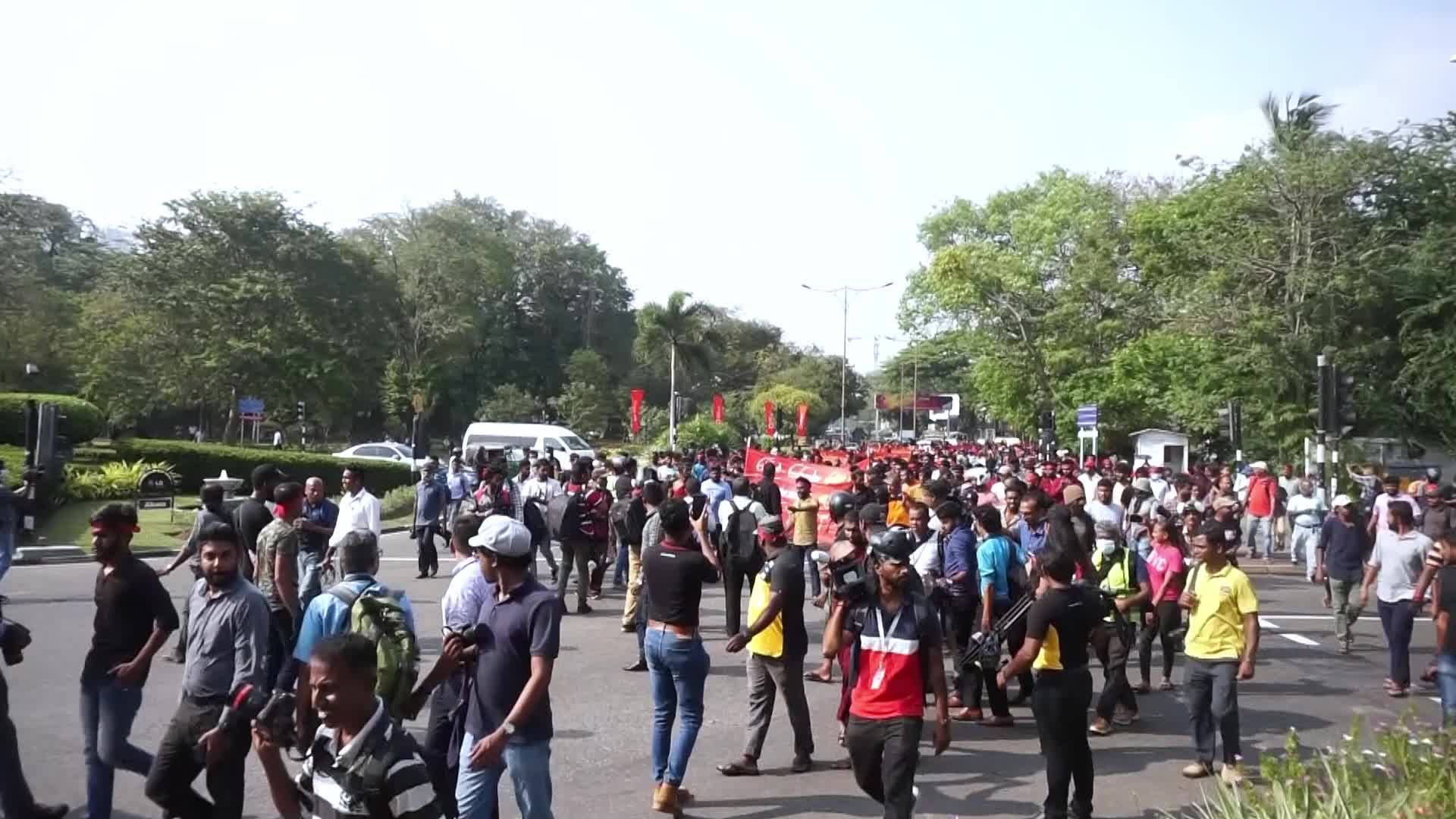 Anti Government Protest In Colombo, Sri Lanka