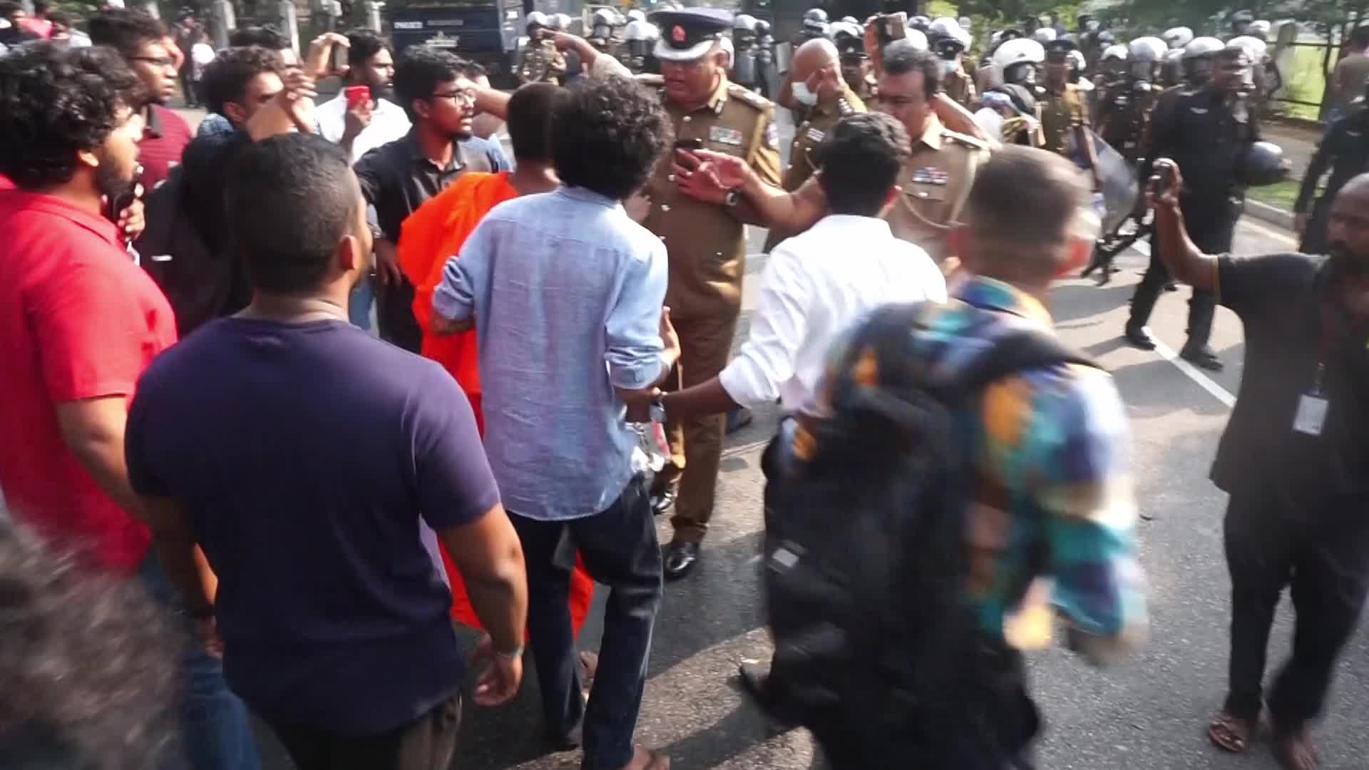 Anti Government Protest In Colombo, Sri Lanka