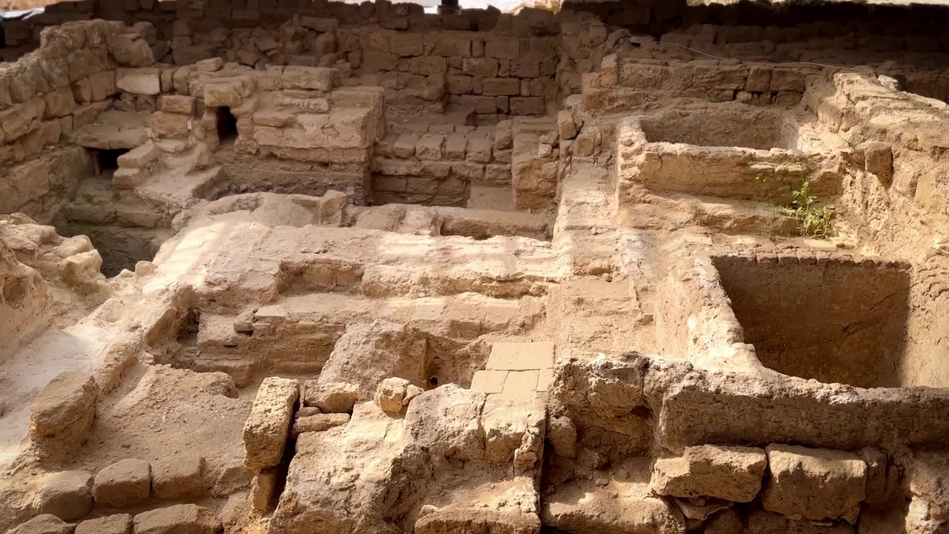 Archaeological site of Saint Hilarion In Gaza, Palestine