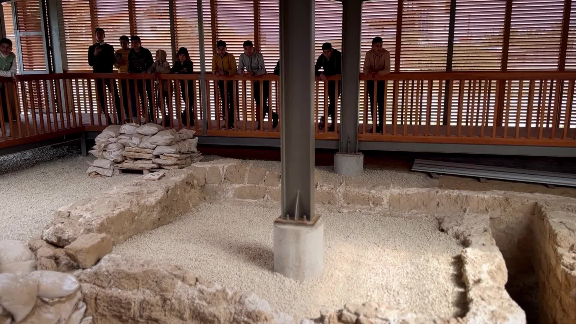 Archaeological site of Saint Hilarion In Gaza, Palestine