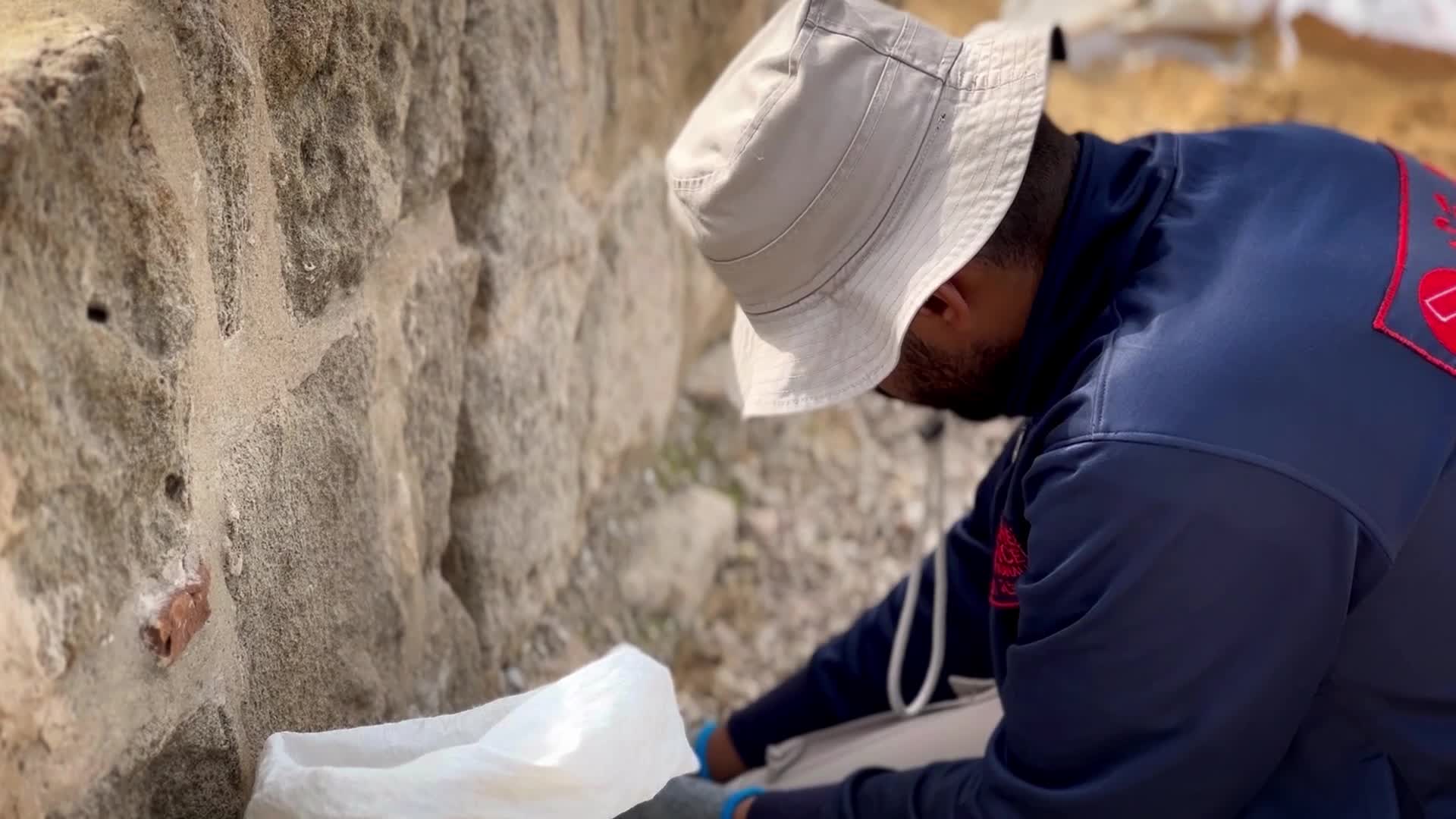 Archaeological site of Saint Hilarion In Gaza, Palestine