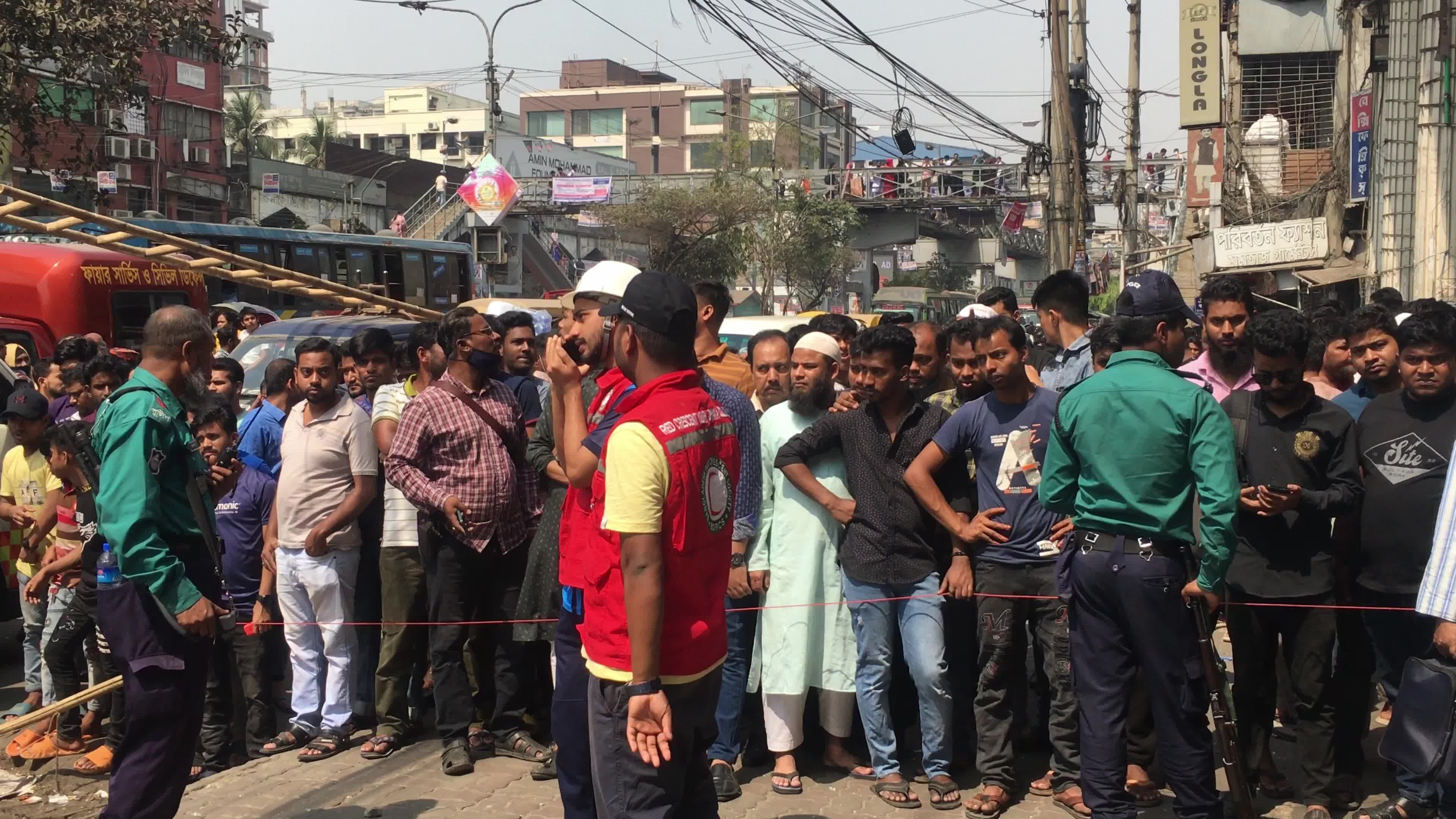 Building Explosion In Dhaka