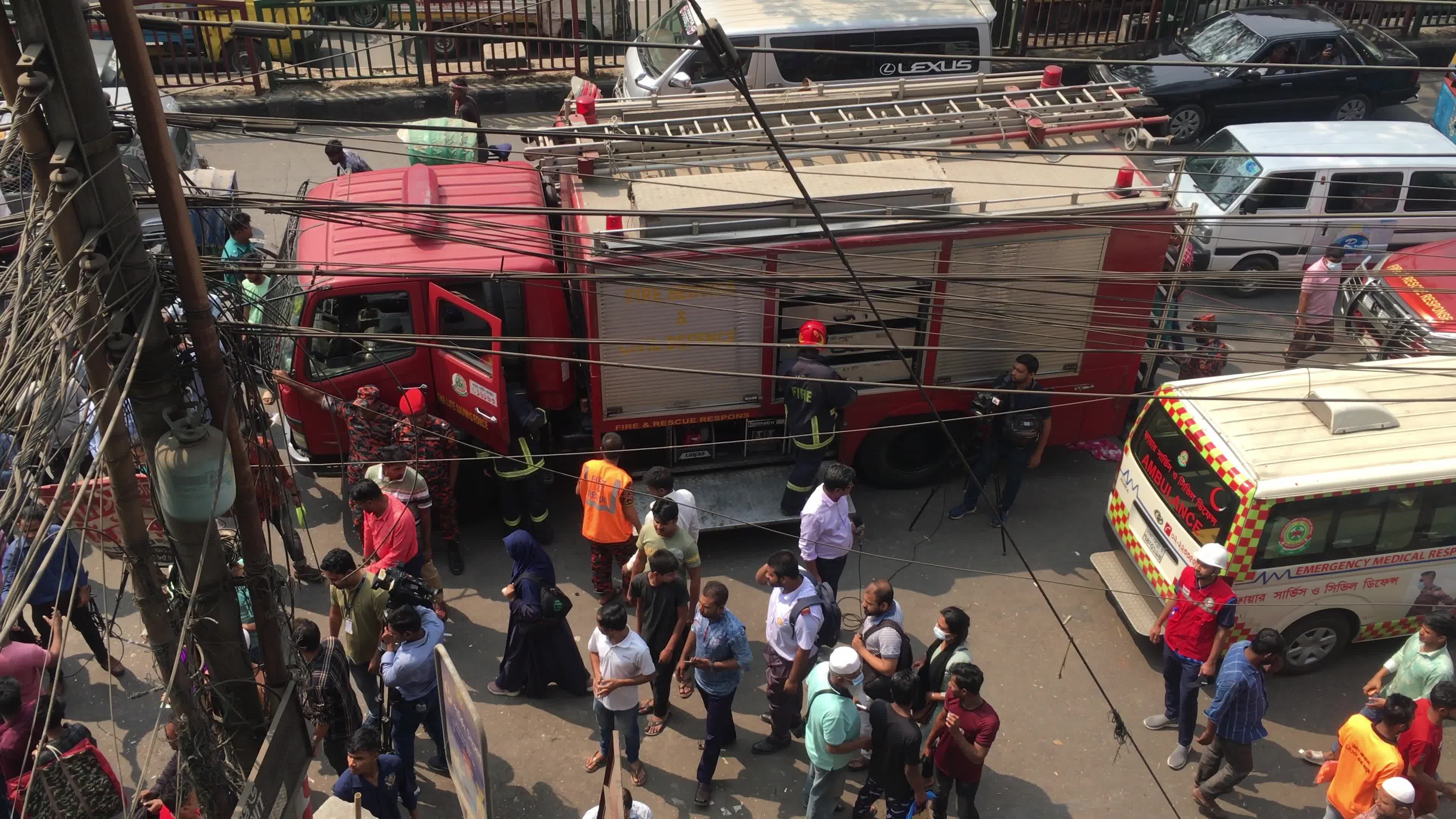Building Explosion In Dhaka