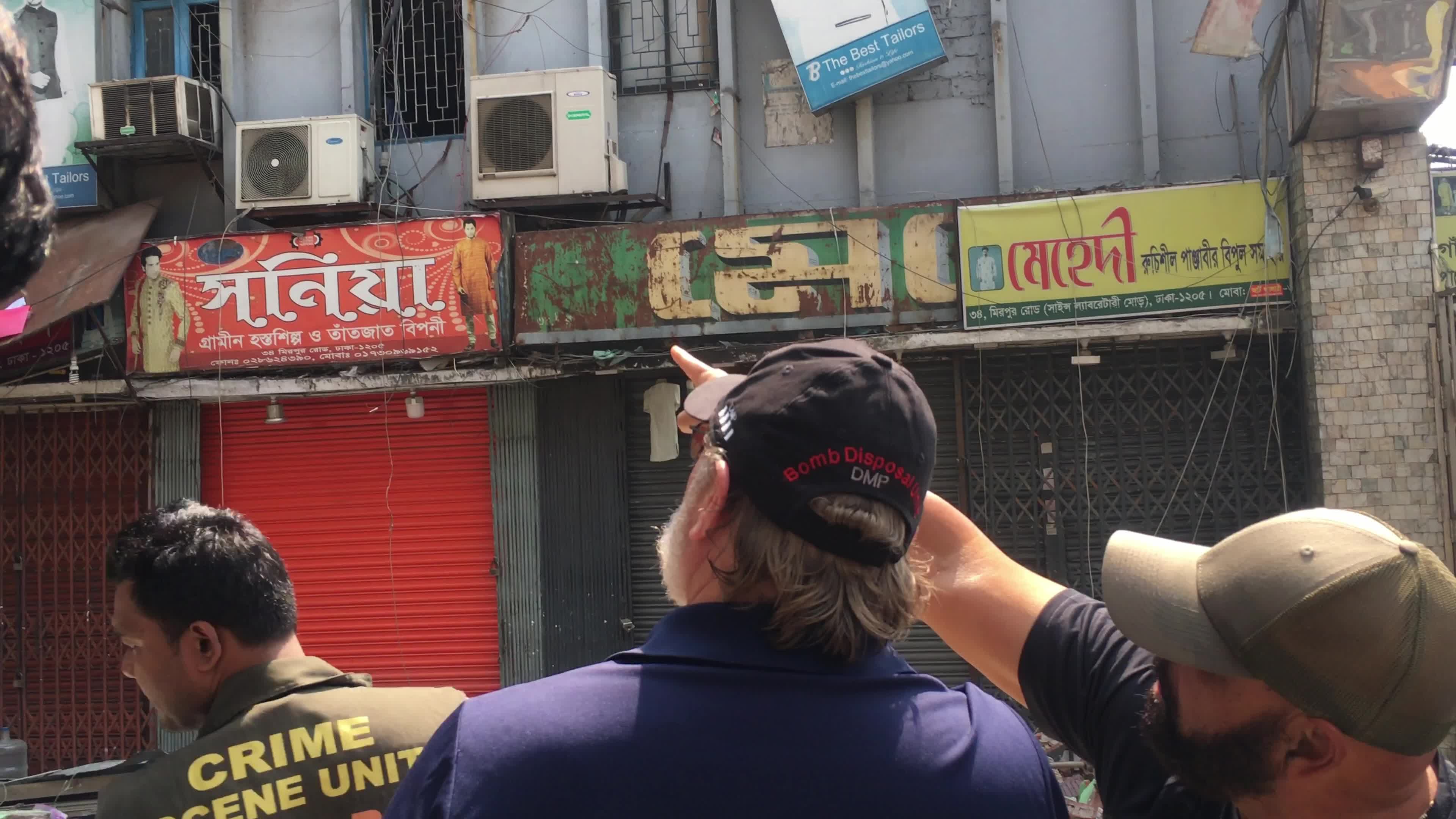 Building Explosion In Dhaka