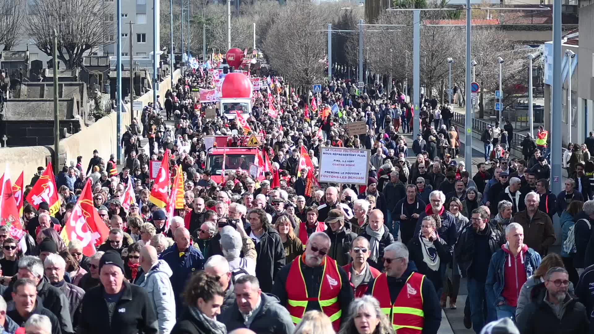 France Protests Against Pensions Reform