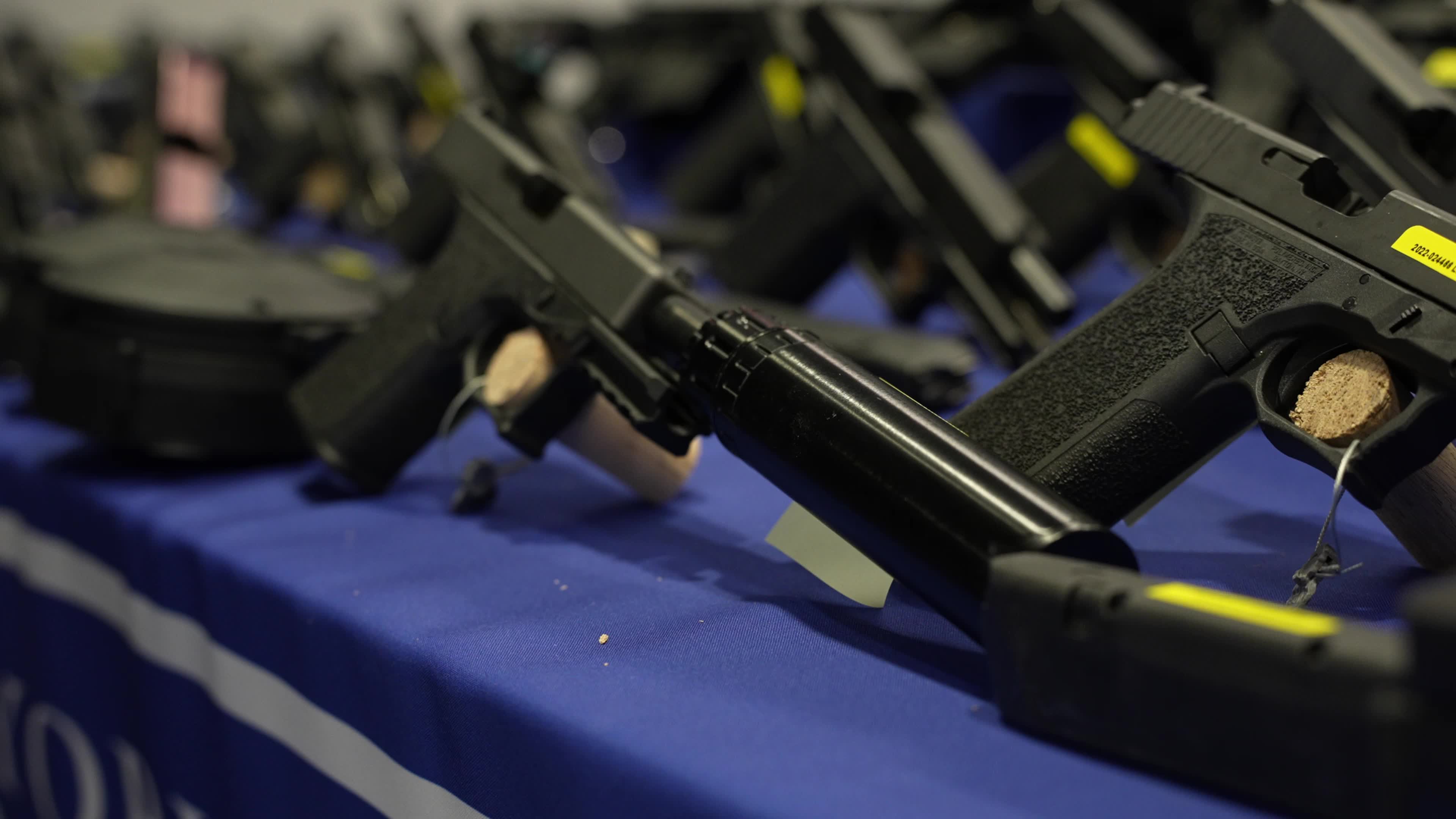 Firearm And Drug Operation Takedown Press Conference