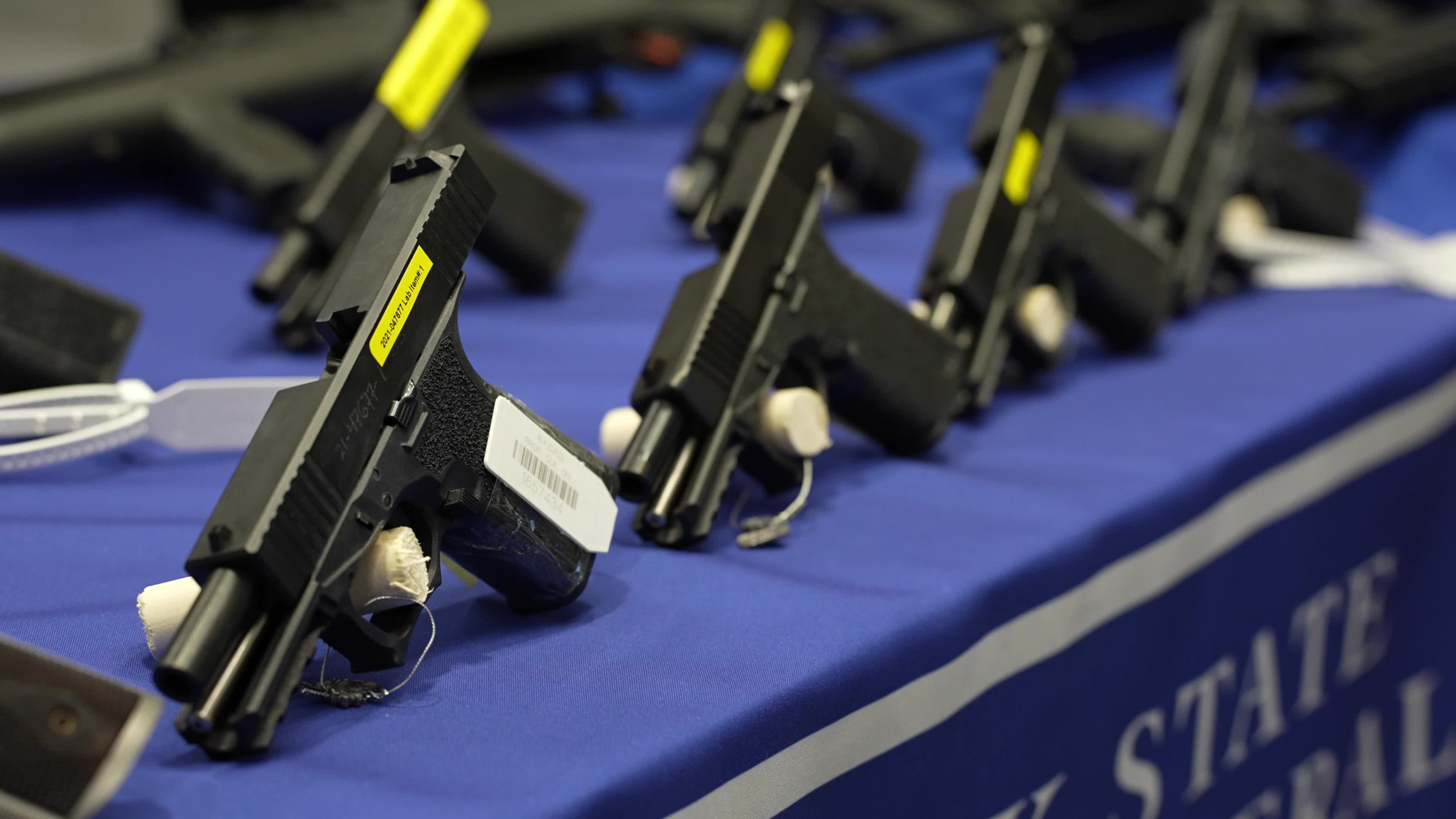Firearm And Drug Operation Takedown Press Conference