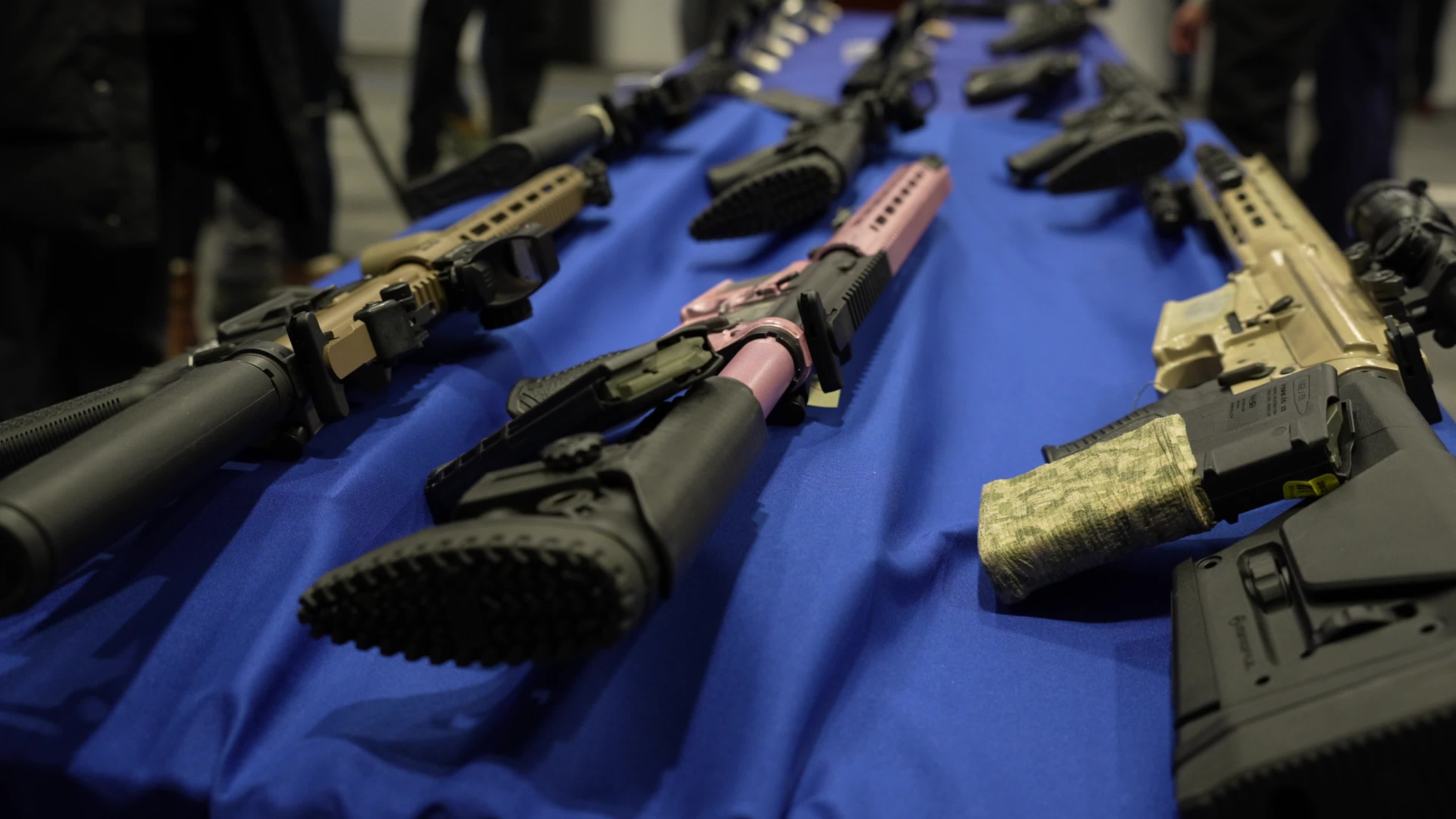 Firearm And Drug Operation Takedown Press Conference